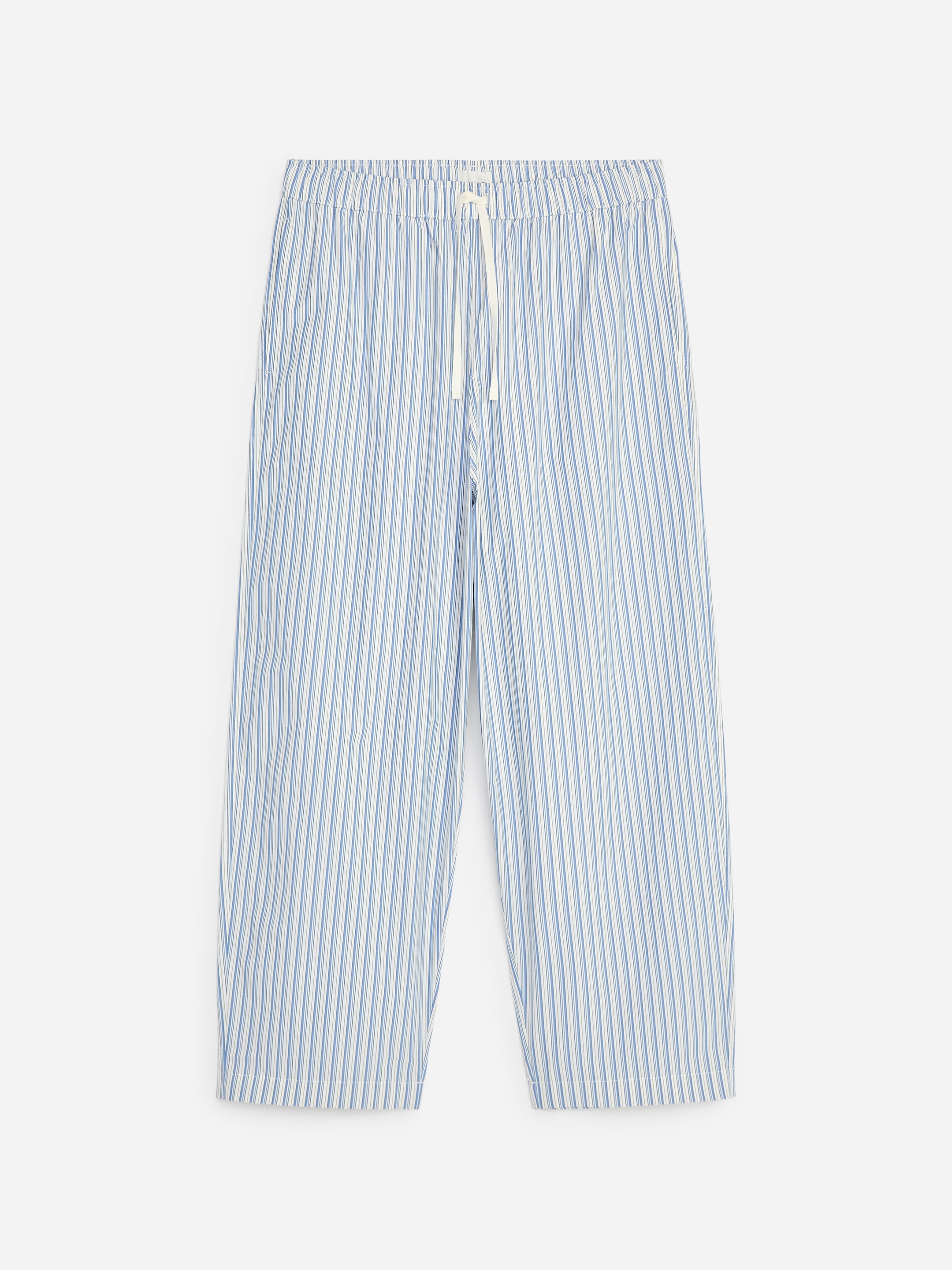 Striped Pyjama Trousers-Blue-20360