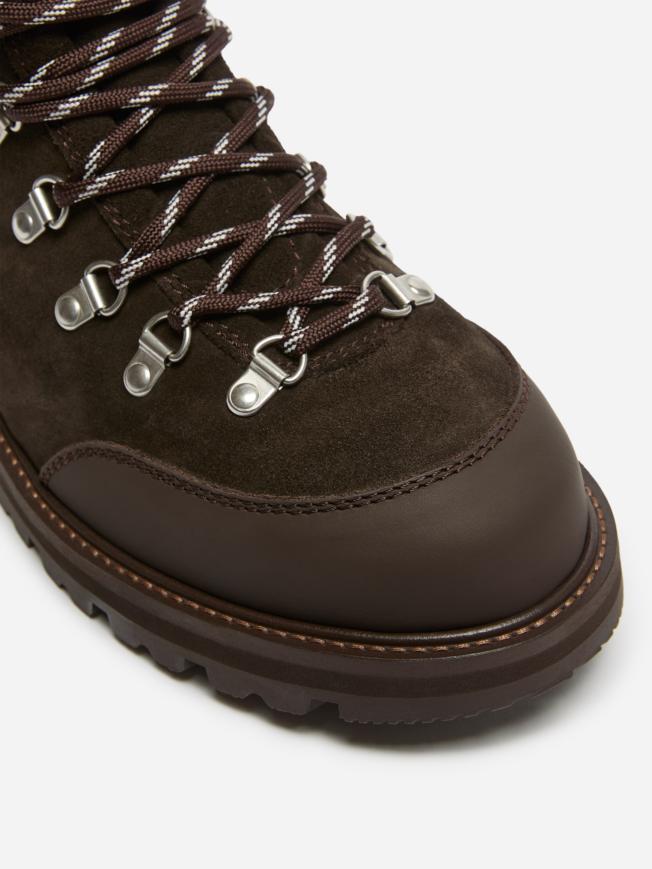 Suede Hiker Boots - Brown - men - StillMedia/DescriptiveStillLife - 1