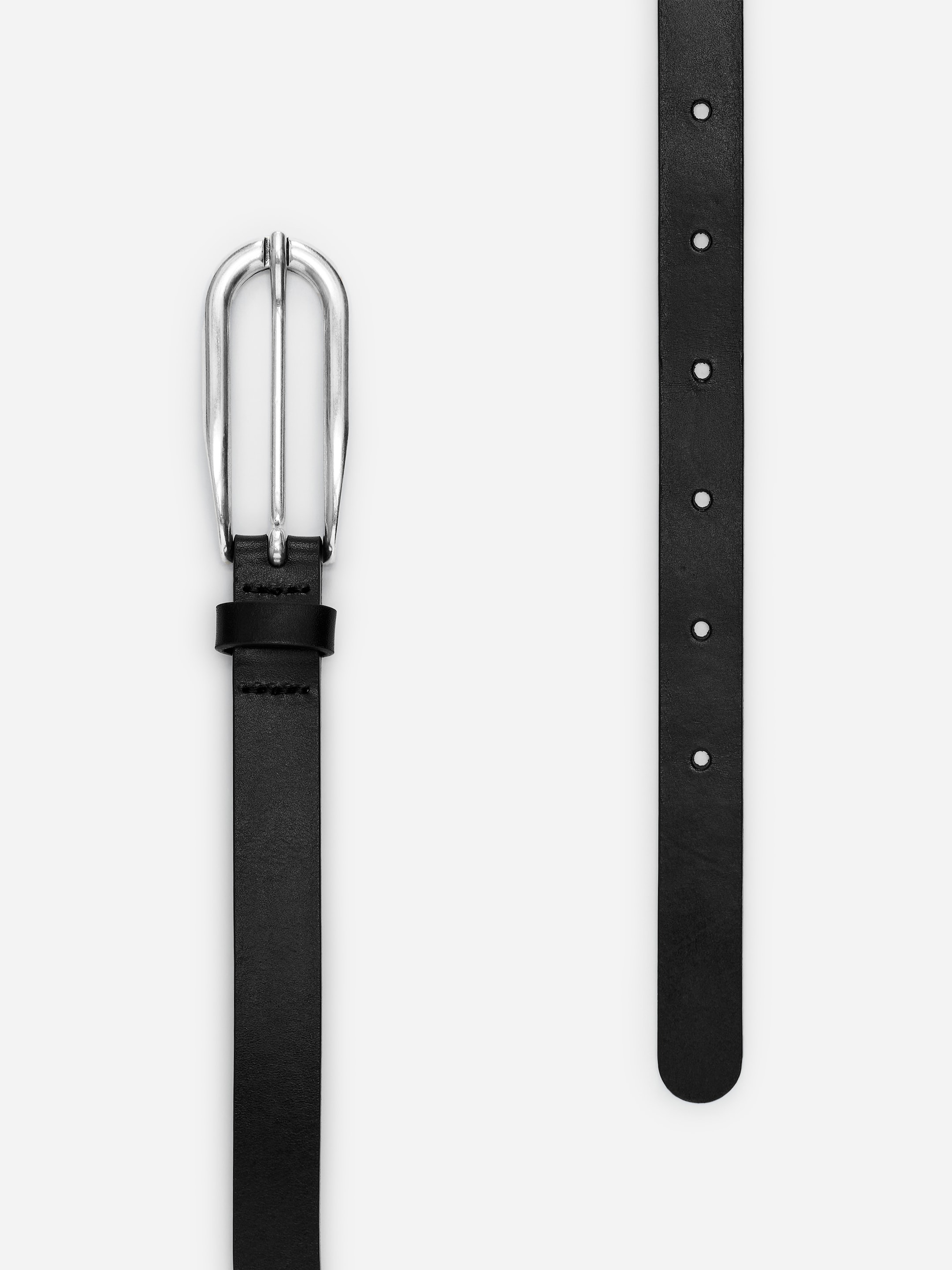 Leather Belt - Black - Women - StillMedia/DescriptiveDetail - 1