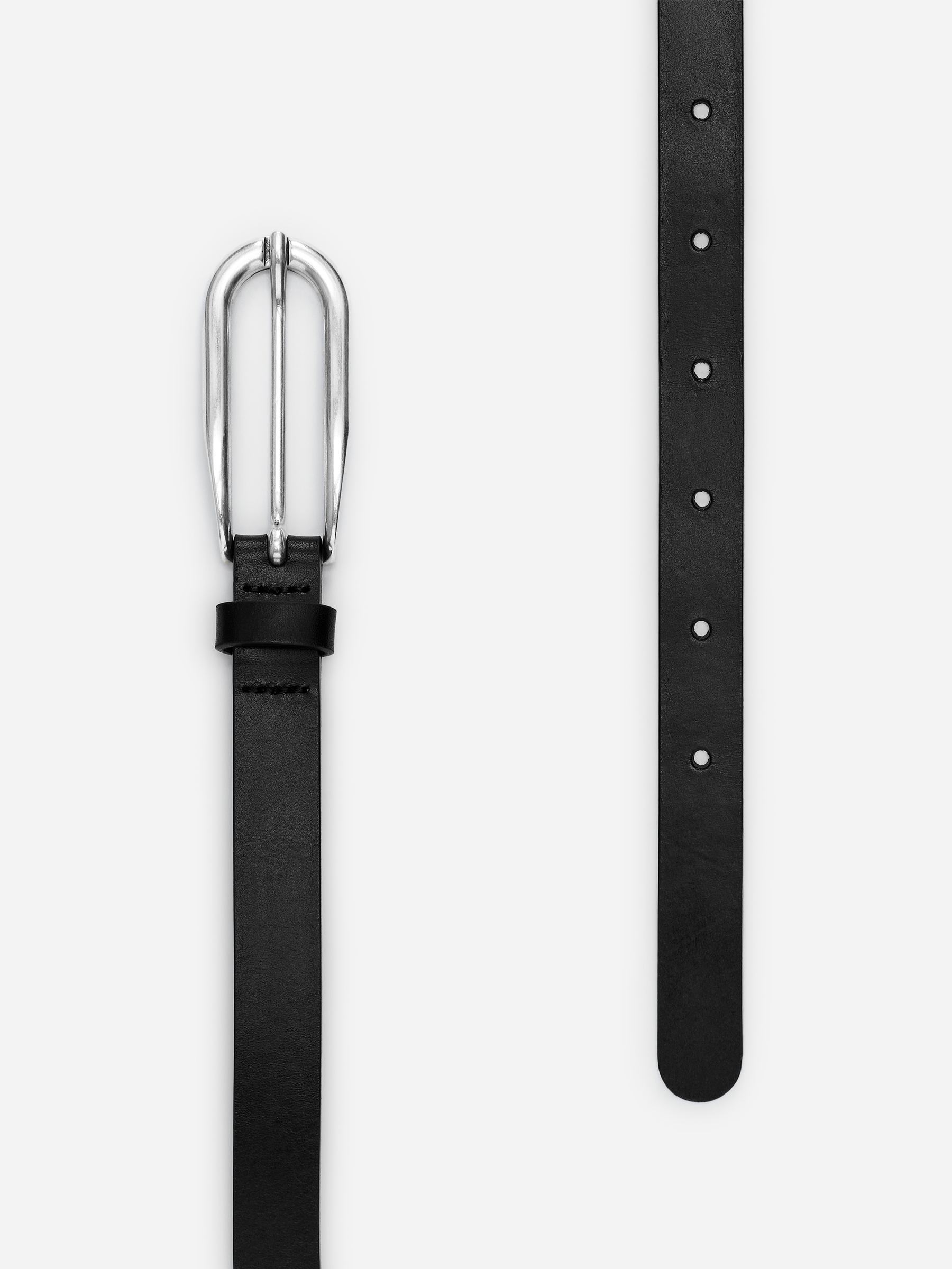 Leather Belt - Black - Women - StillMedia/DescriptiveDetail - 1