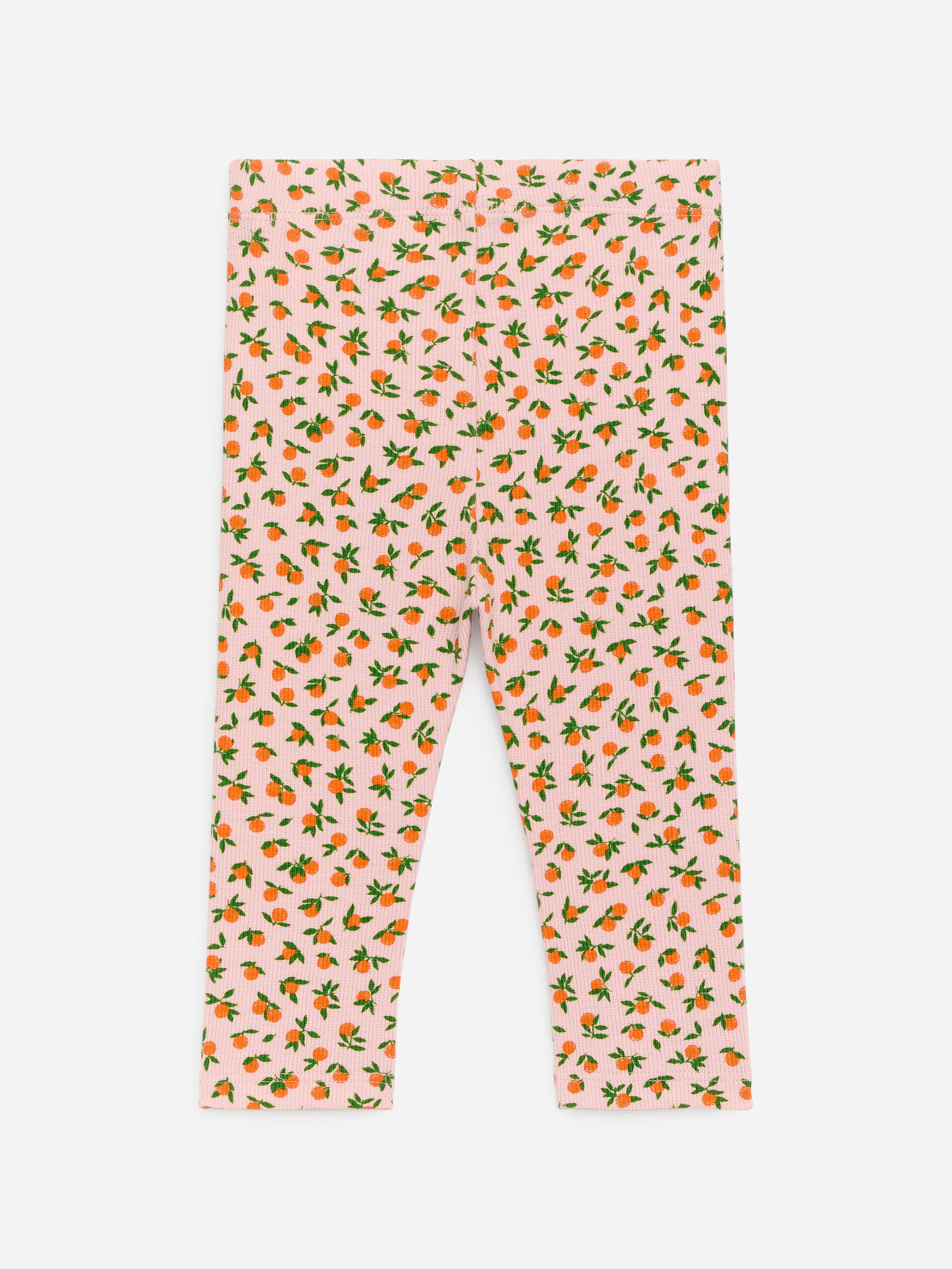 Ribbed Leggings - Pink/Oranges - Slim fit - Children - StillMedia/DescriptiveStillLife - 2