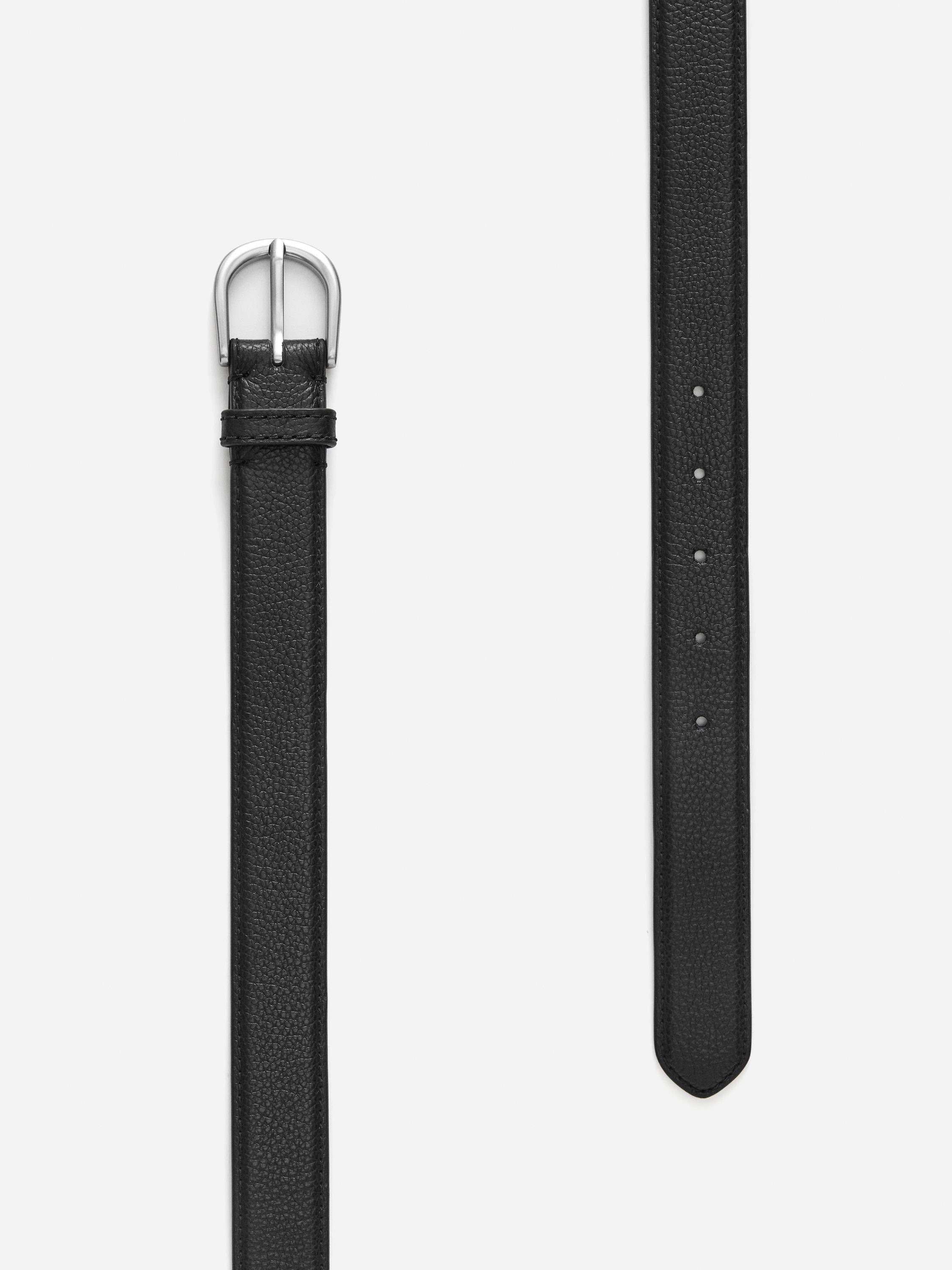Leather Belt - Black - Men - StillMedia/DescriptiveDetail - 2