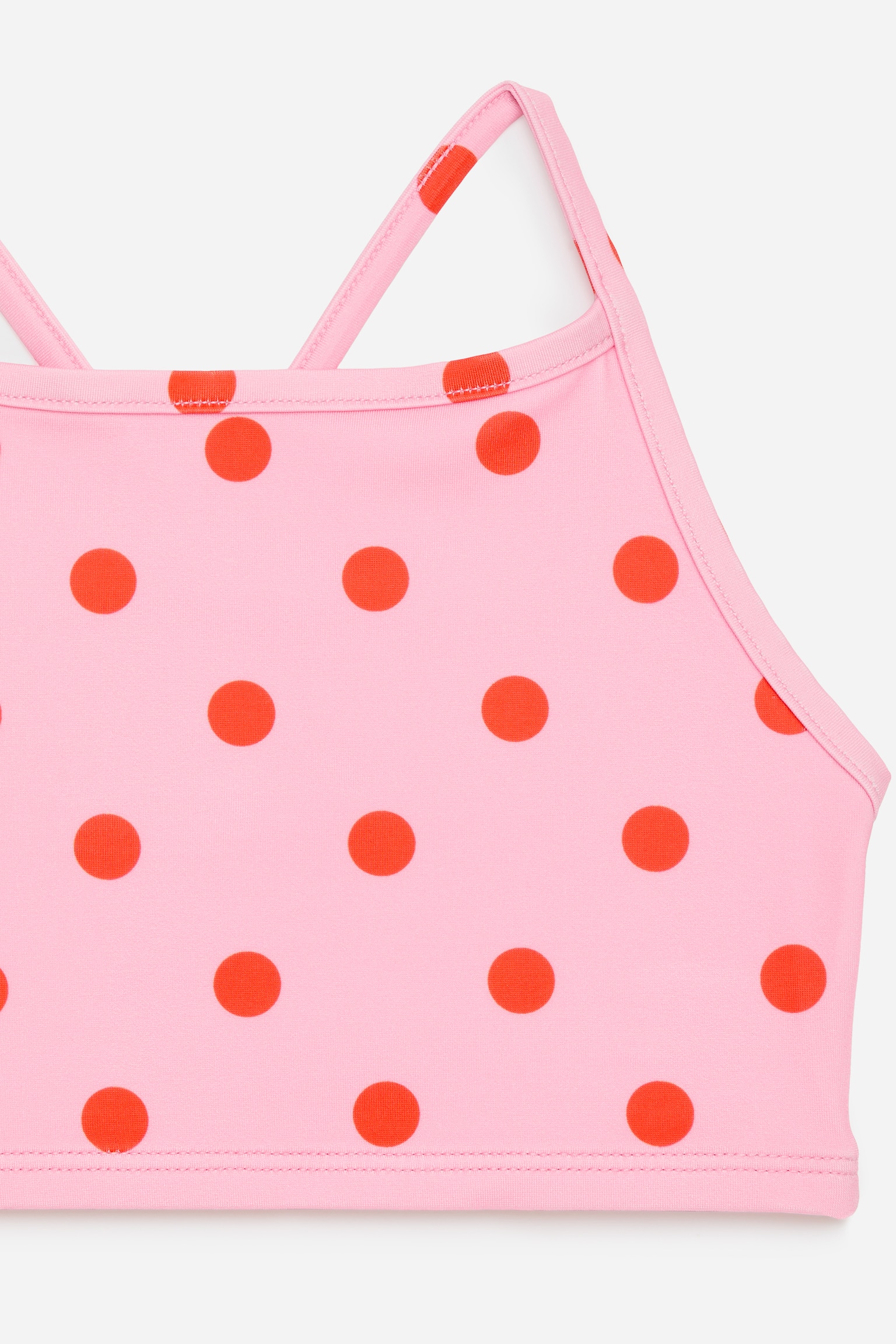 Prickig bikini - Rosa/röd - 2