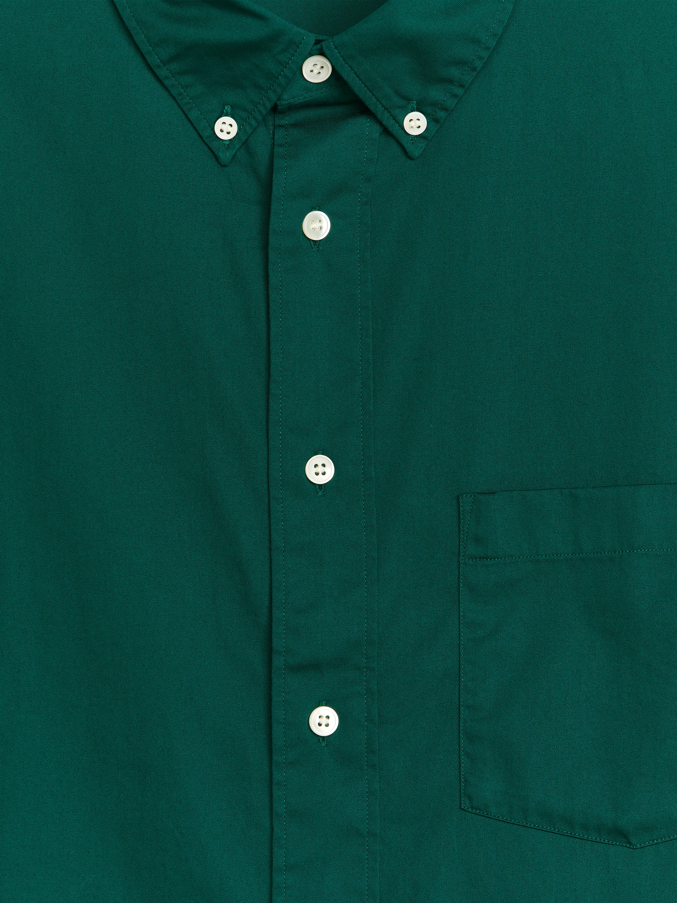 Hemd aus Baumwolltwill - Dunkelgrün - Relaxed Fit - Herren - StillMedia/DescriptiveDetail - 1