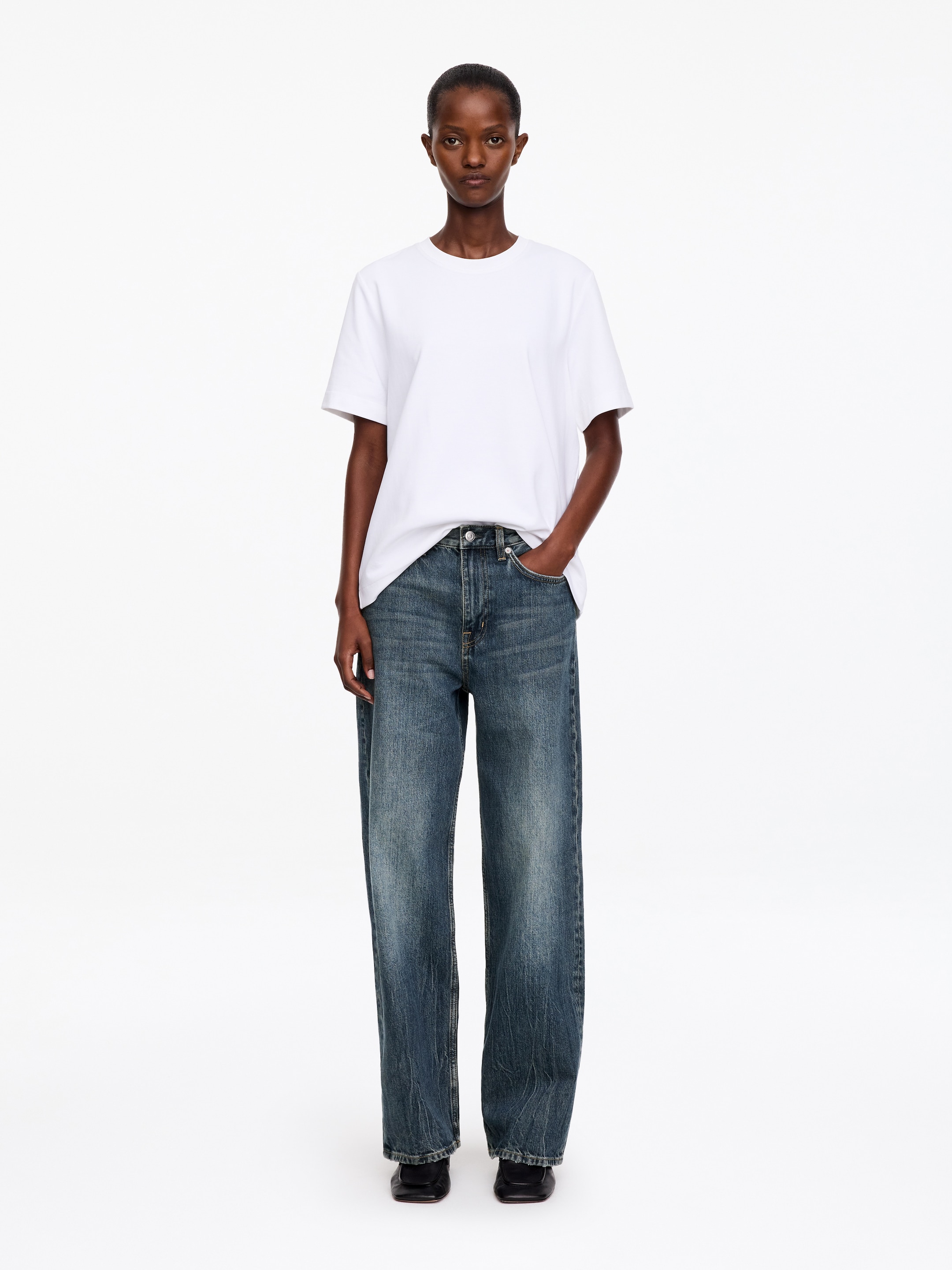 CORAL Wide Jeans-Blue-21026
