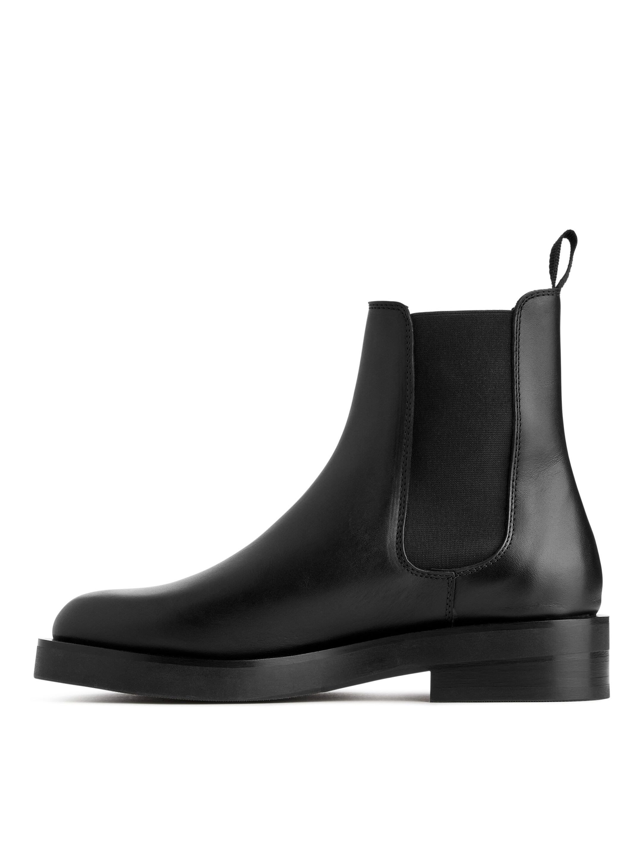 Zobacz większy obraz: Leather Chelsea Boots - Czarny - ONA | H&M PL 3