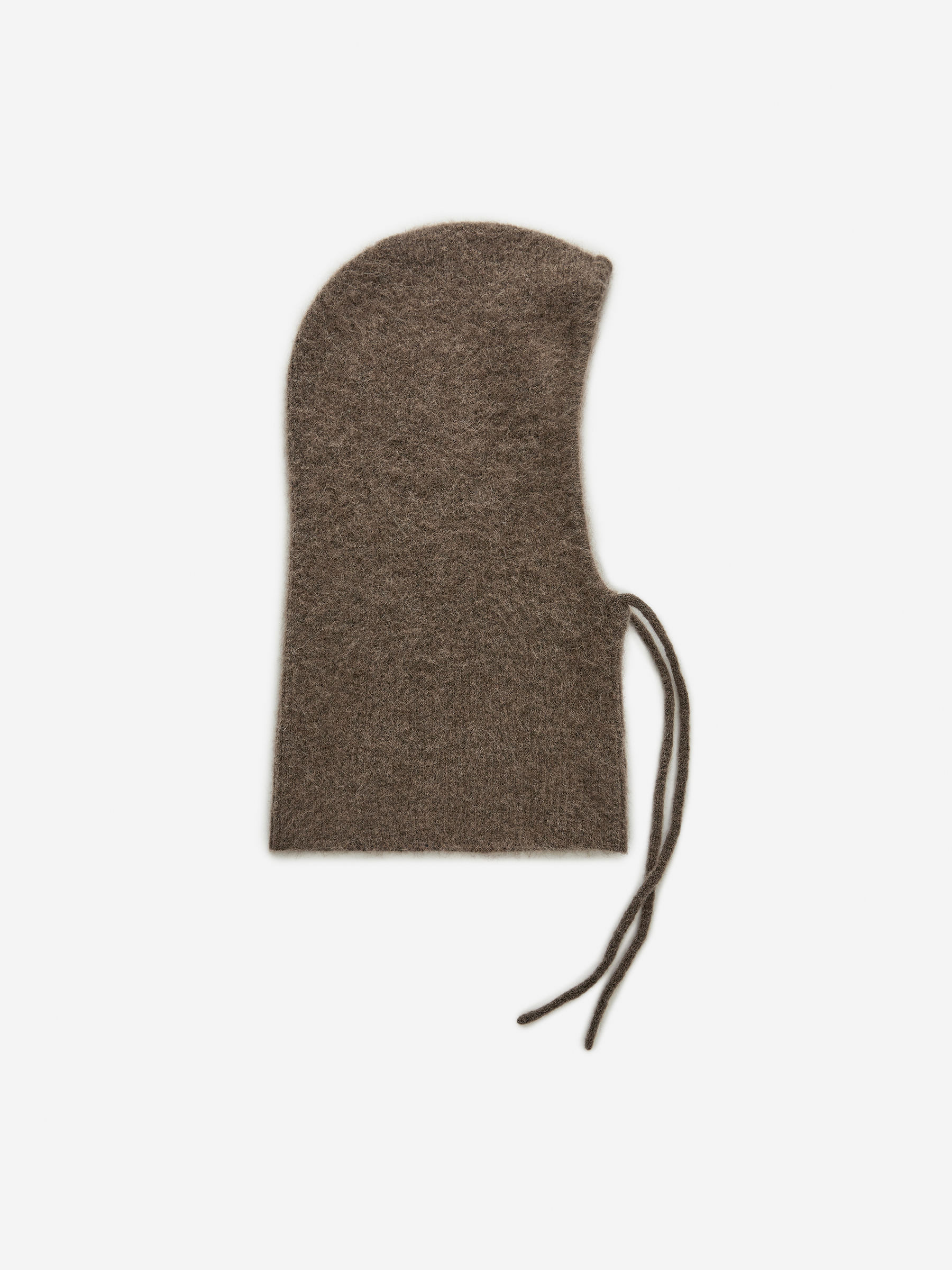 Alpaca-Wool Blend Hood - Dark Mole - Women - StillMedia/DescriptiveStillLife - 3