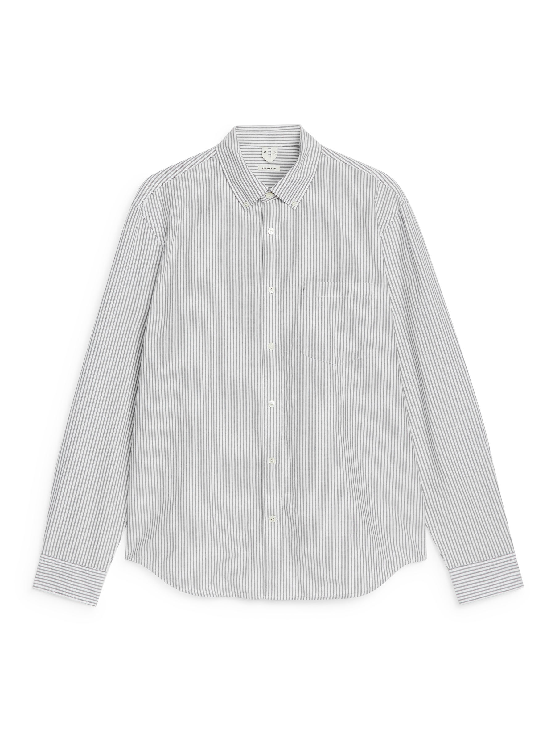 Oxford-Hemd - Weiß/Grau - Regular Fit - Herren - StillMedia/DescriptiveStillLife - 2