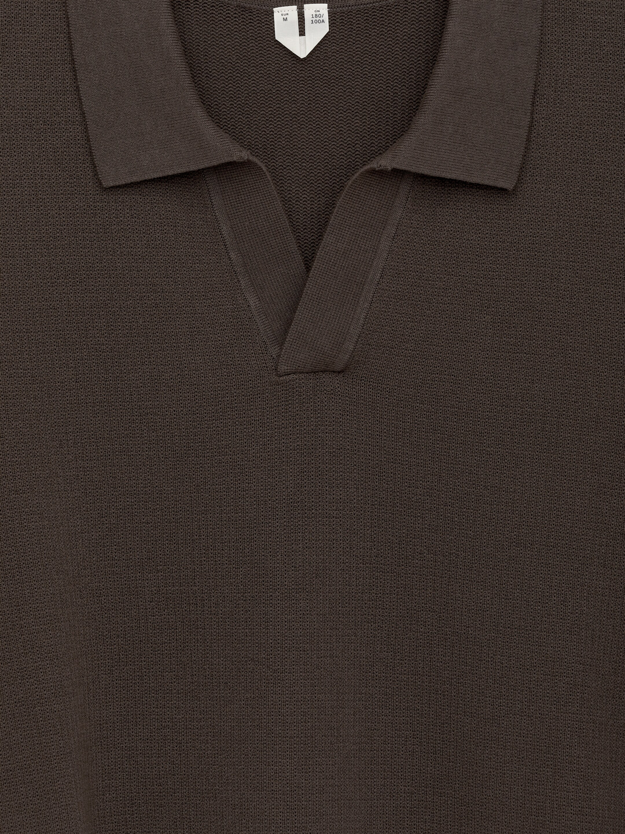 Se større billede: Tekstureret poloshirt - Lysebrun - HERRE | H&M DK 2
