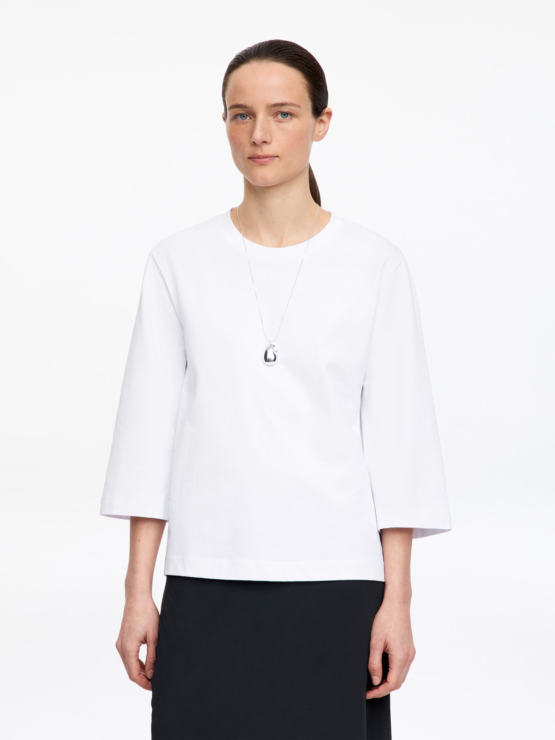 EIRA Heavyweight T-Shirt - White - Regular fit - Women - StillMedia/Lookbook - 13
