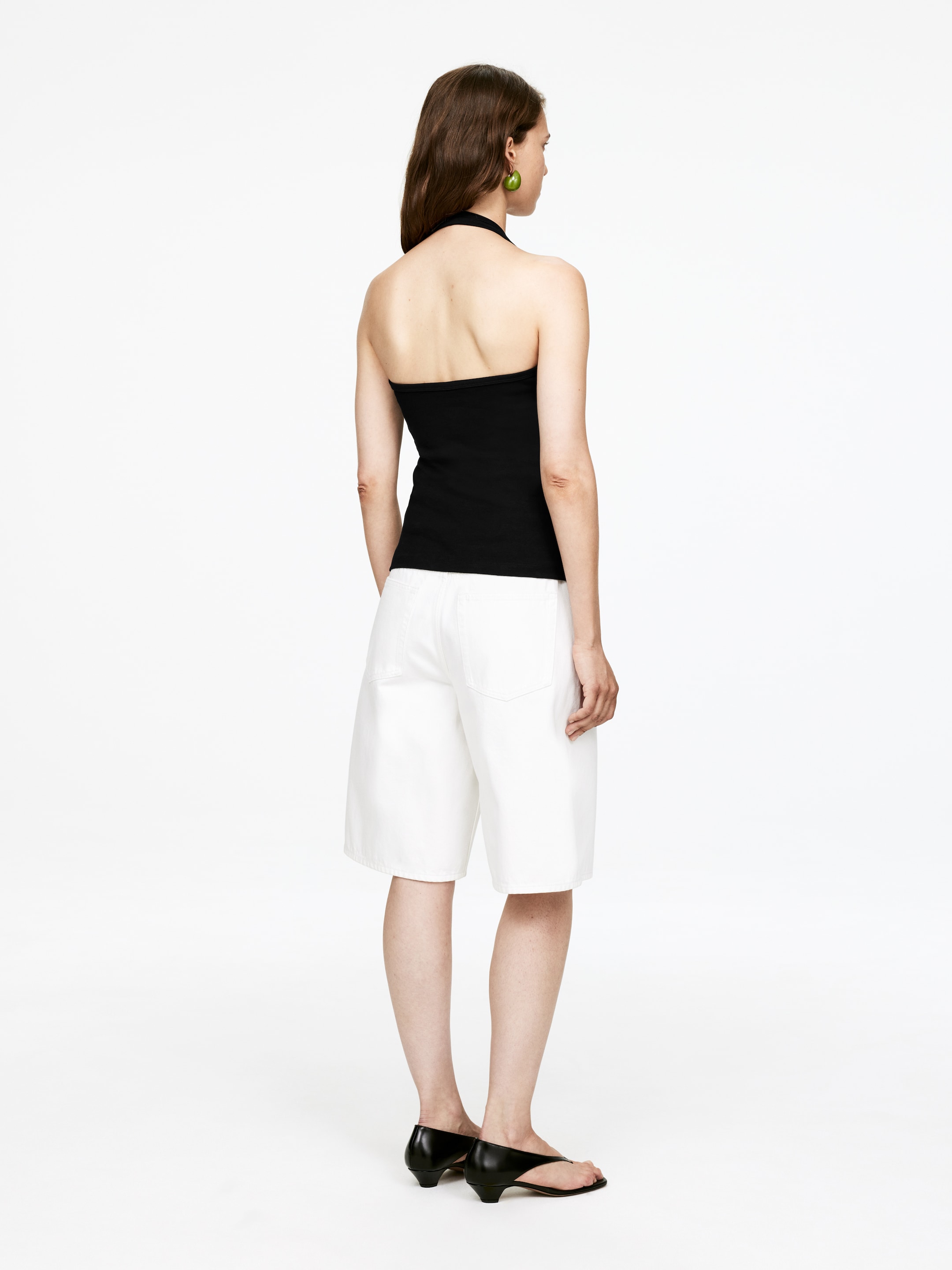 Zobraziť väčší obrázok: Halterneck top - Black - ŽENY | H&M SK 5