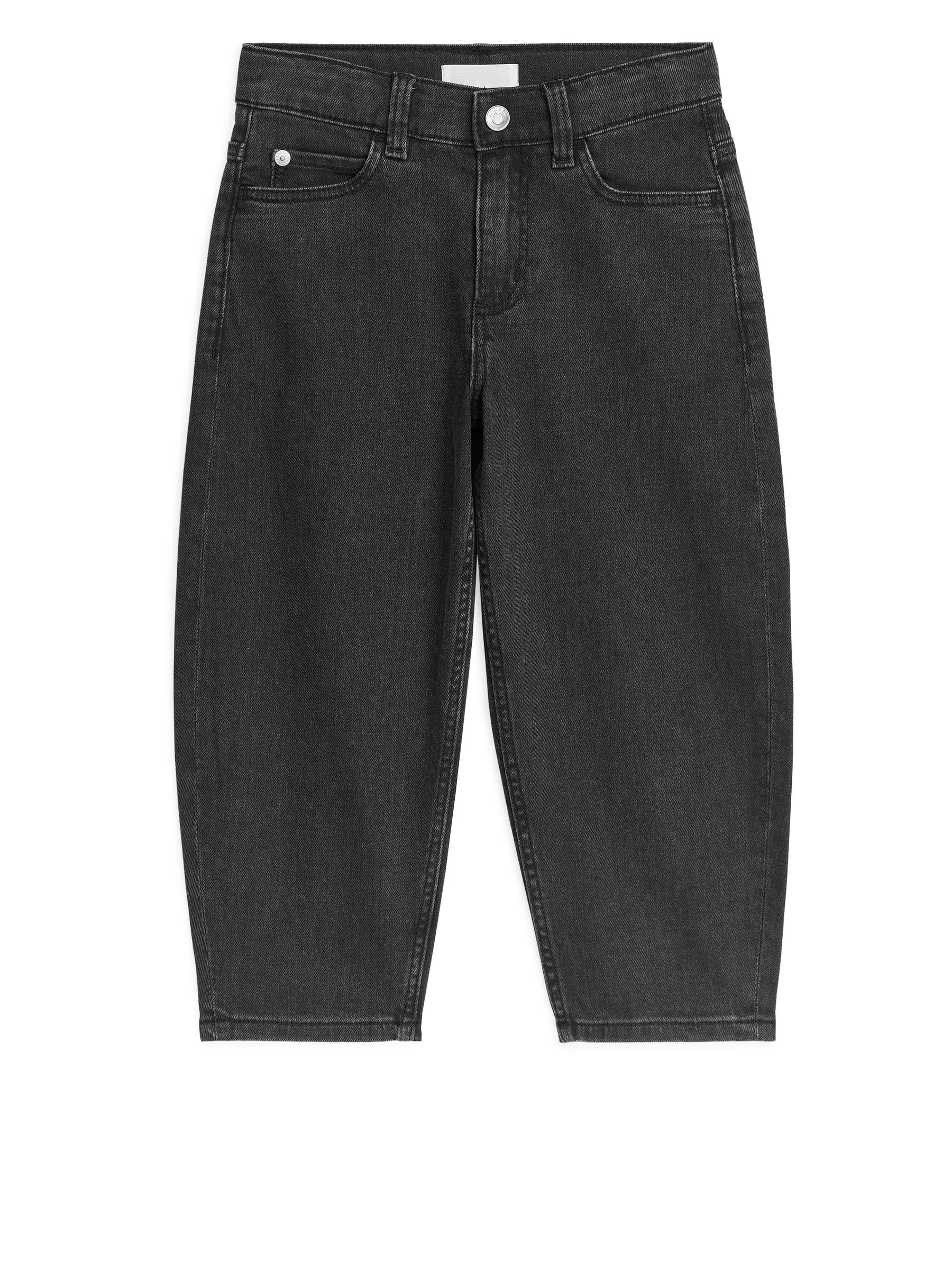 Barrel-Leg Jeans-#5B5C5F-2179