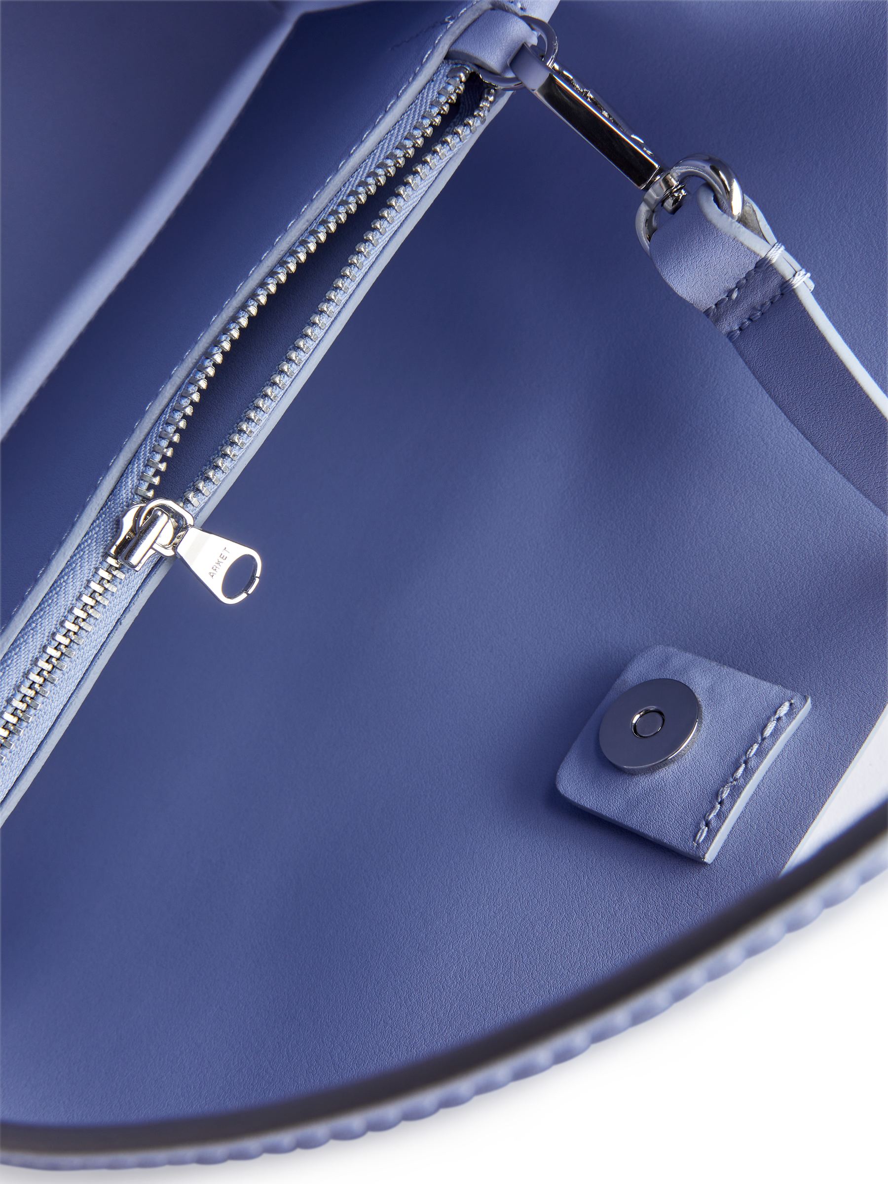 Bolso bandolera rígido de piel - Azul claro - Women - StillMedia/DescriptiveDetail - 3