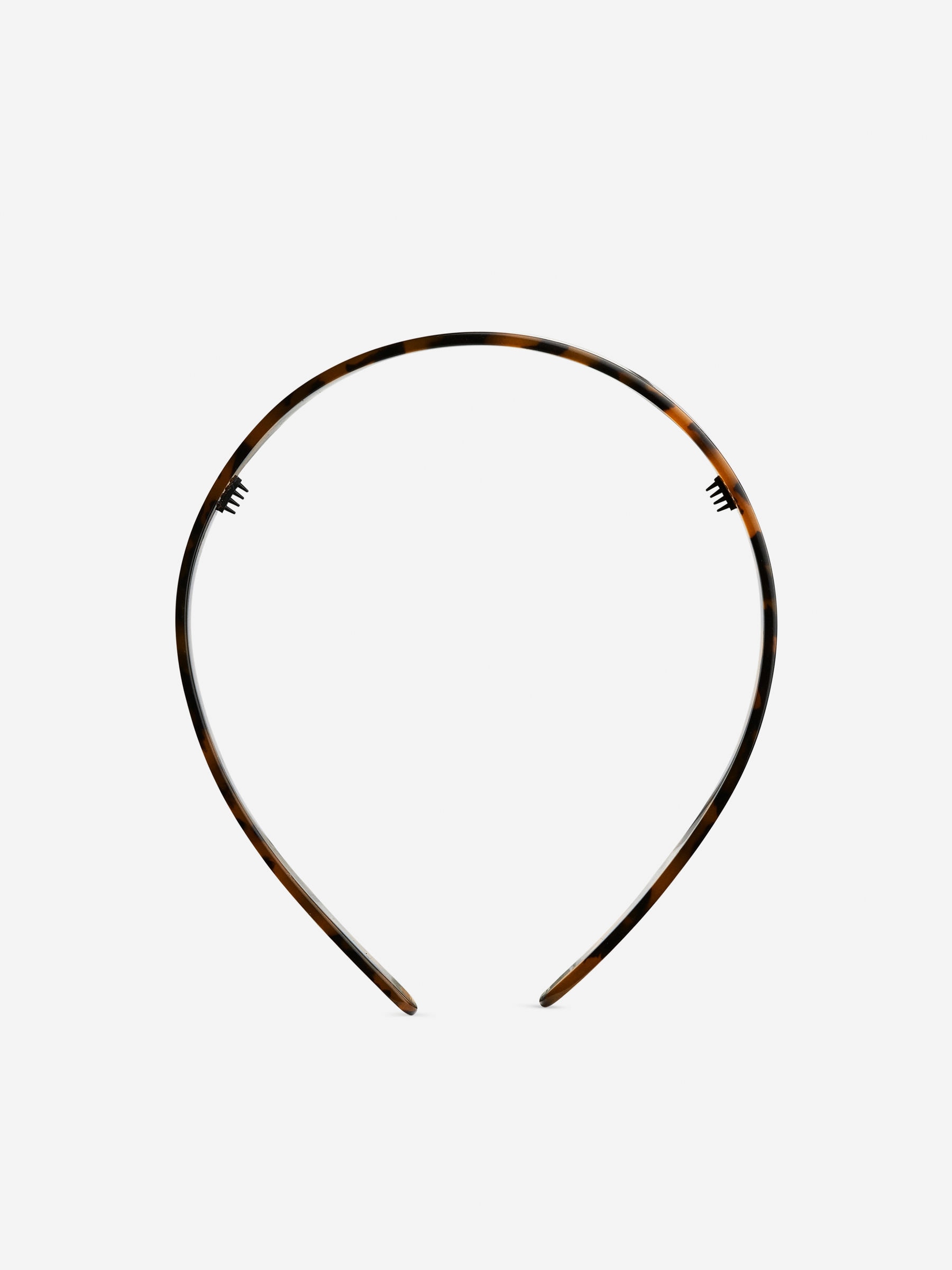 Wide Alice Band-#684D35-16441