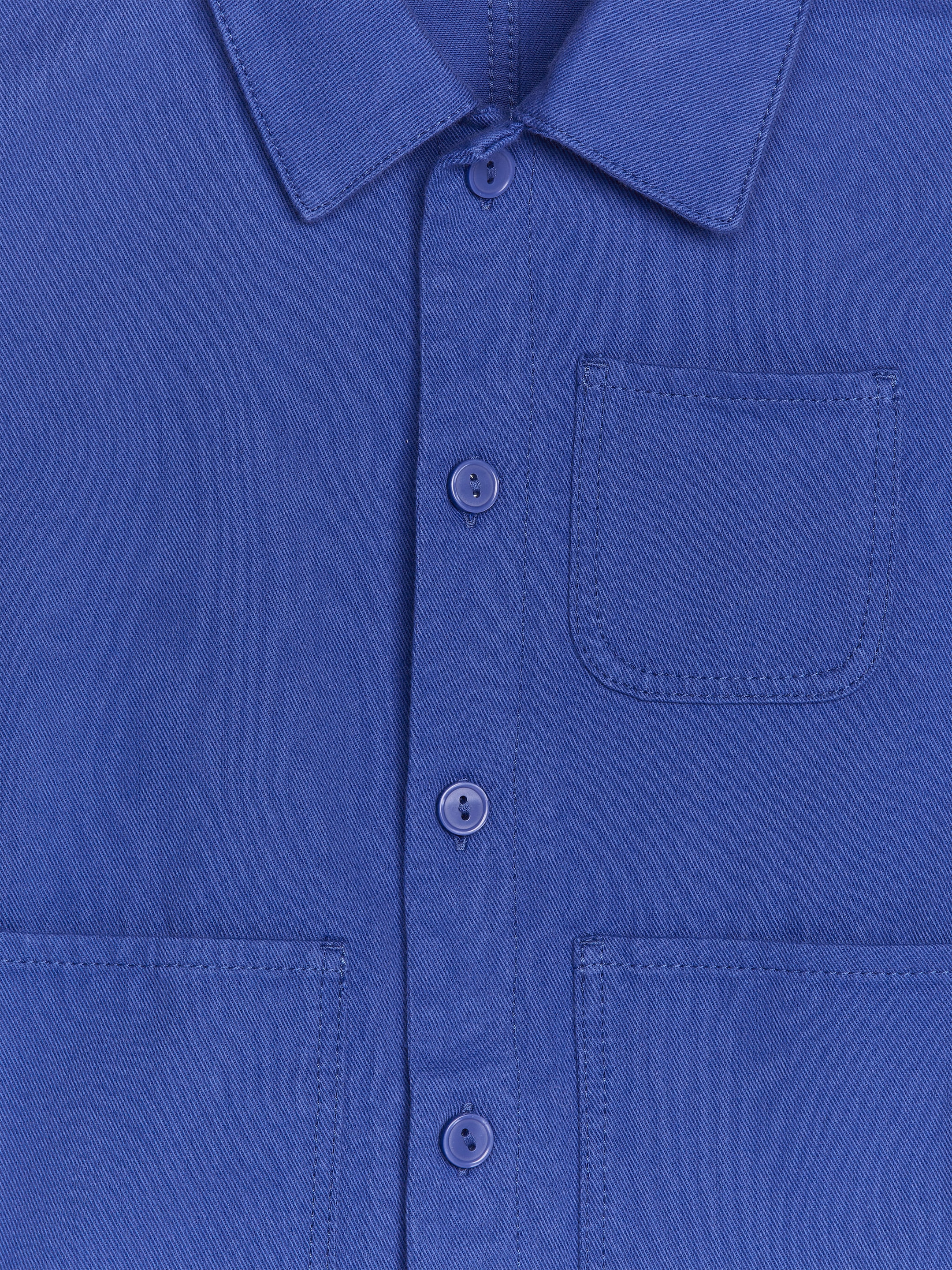 Overshirt i bomull - Klarblå - Regular fit - Children - StillMedia/DescriptiveDetail - 2