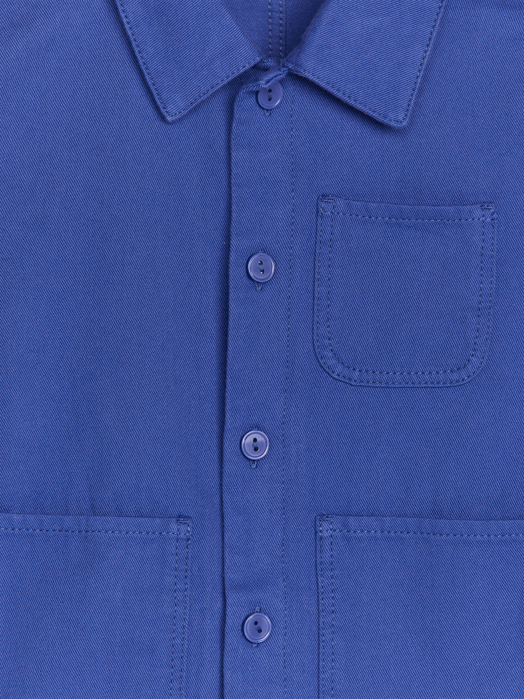 Surchemise en coton - Bleu vif - Regular fit - Enfant - StillMedia/DescriptiveDetail - 2