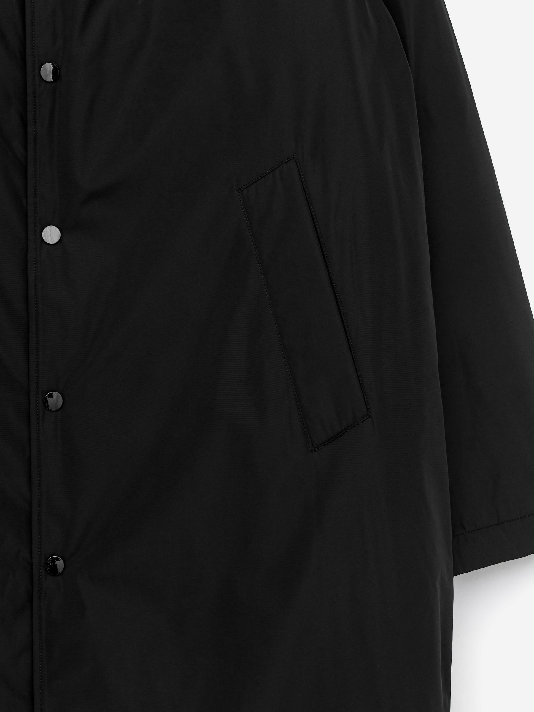 Light Padded Car Coat - Black - Regular fit - Men - StillMedia/DescriptiveDetail - 1