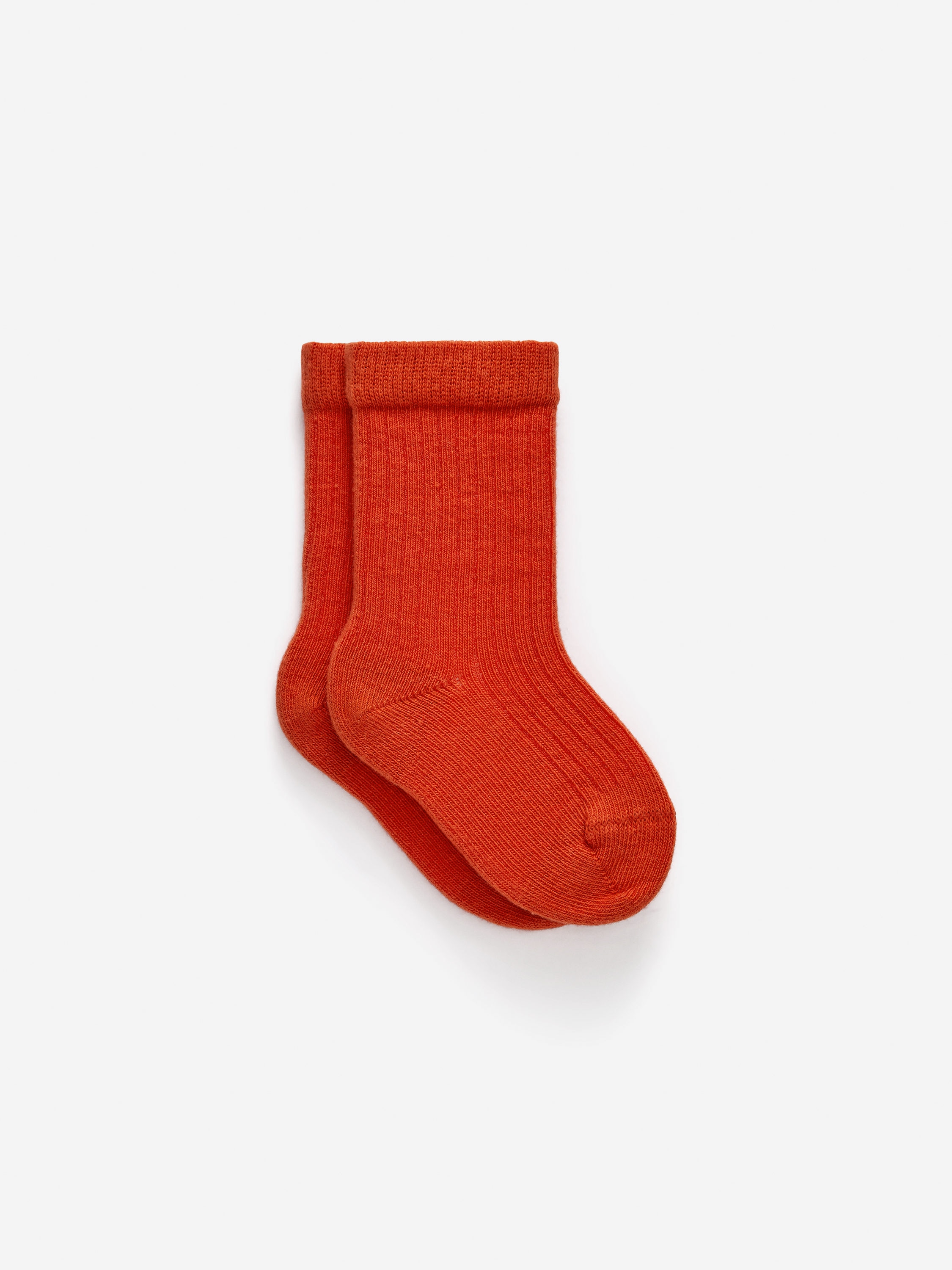 Rib Knit Baby Socks, 5 Pairs - Lilac/Red - Children - StillMedia/DescriptiveStillLife - 4