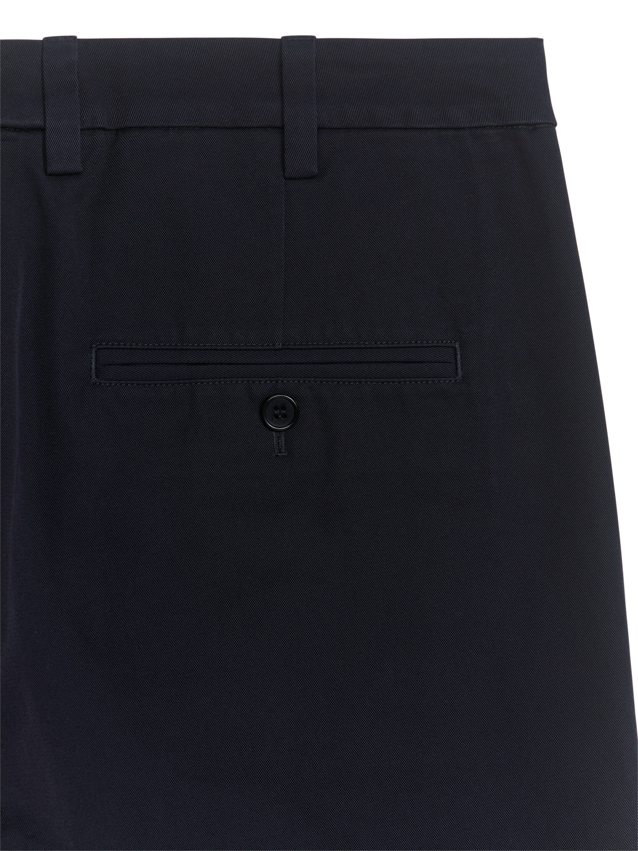 Ingrandisci l'immagine: Slim Cotton Chinos - Dark Blue - UOMO | H&M CH 2