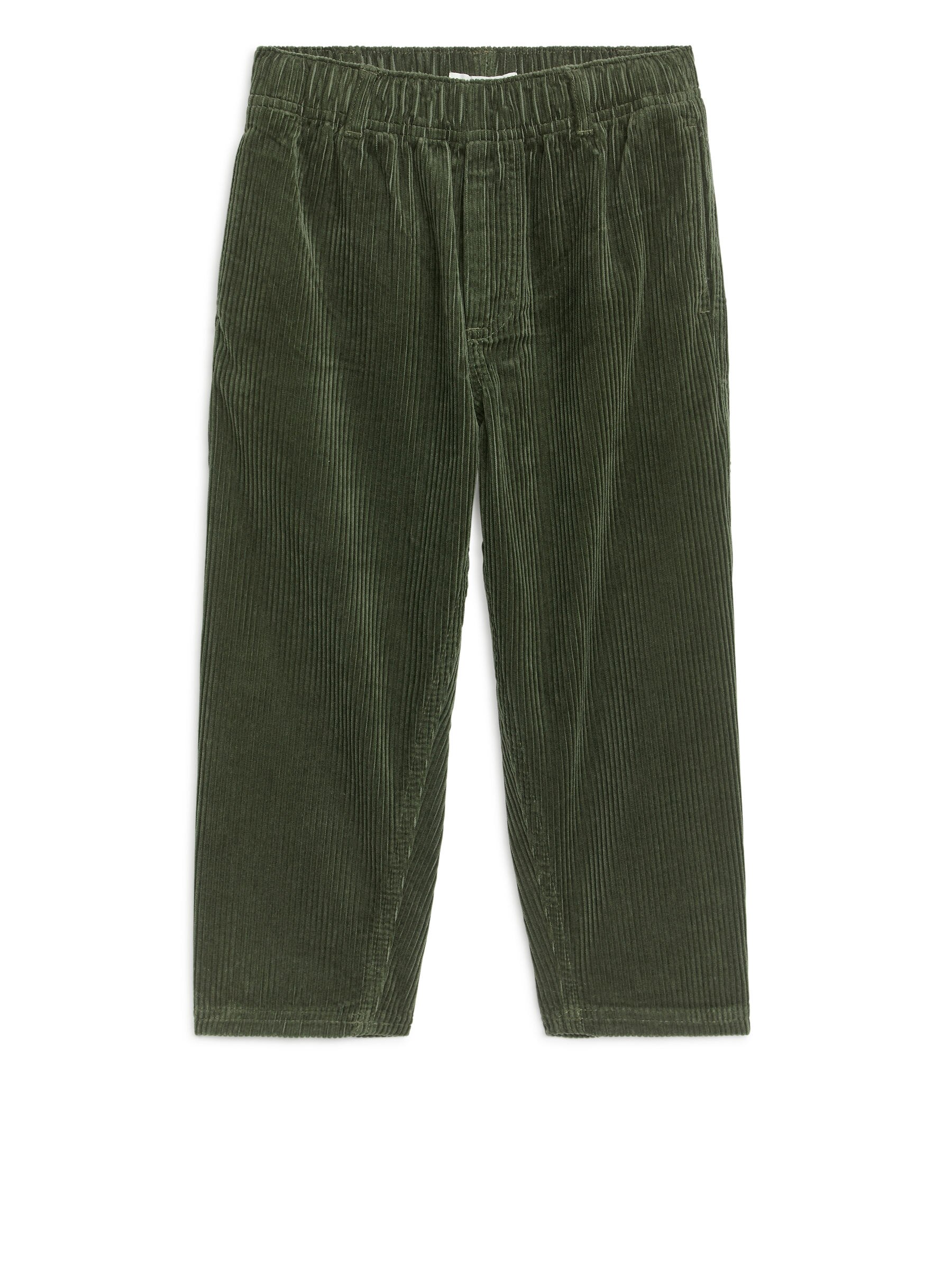 Cordhose - Dunkelgrün - Loose Fit - Kinder - StillMedia/DescriptiveStillLife - 3