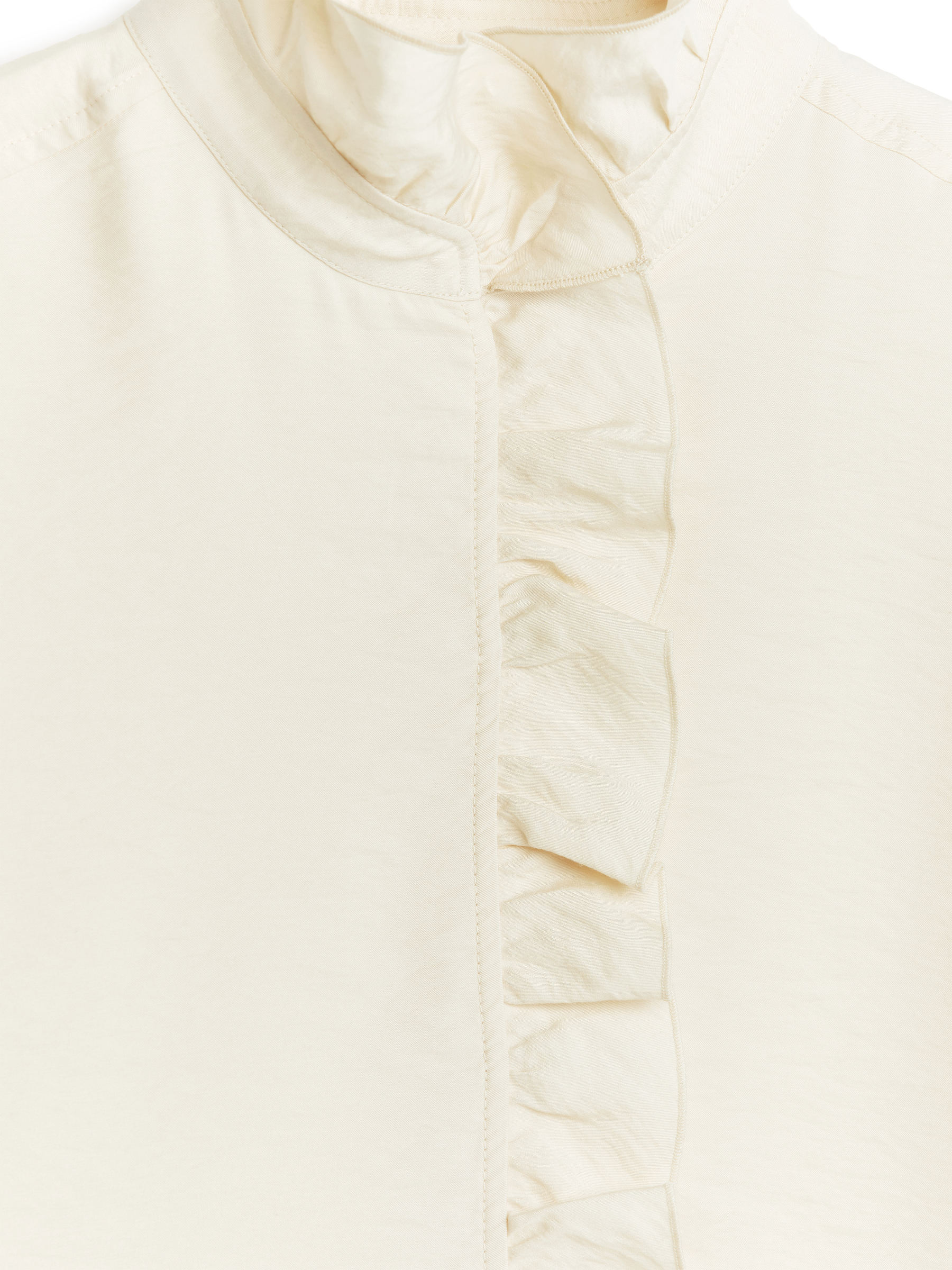 Rüschenbluse - Cremeweiß - Regular Fit - Damen - StillMedia/DescriptiveDetail - 2