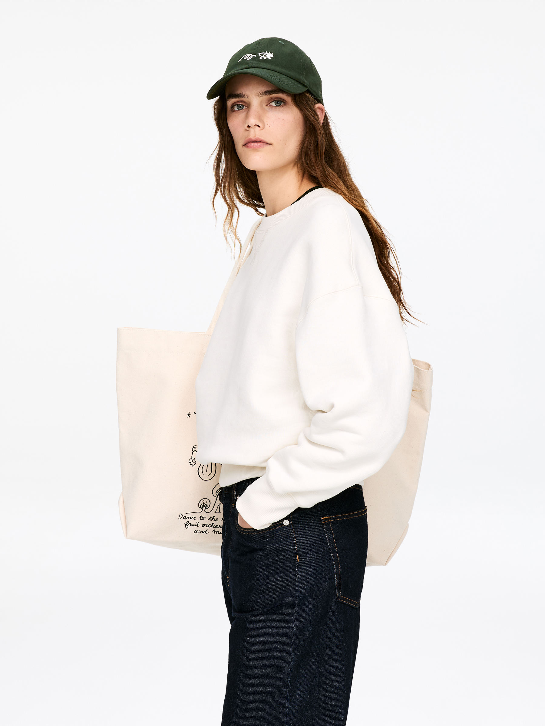 ARKET CAFÉ Cap - Dark Green - Café - StillMedia/Lookbook - 8