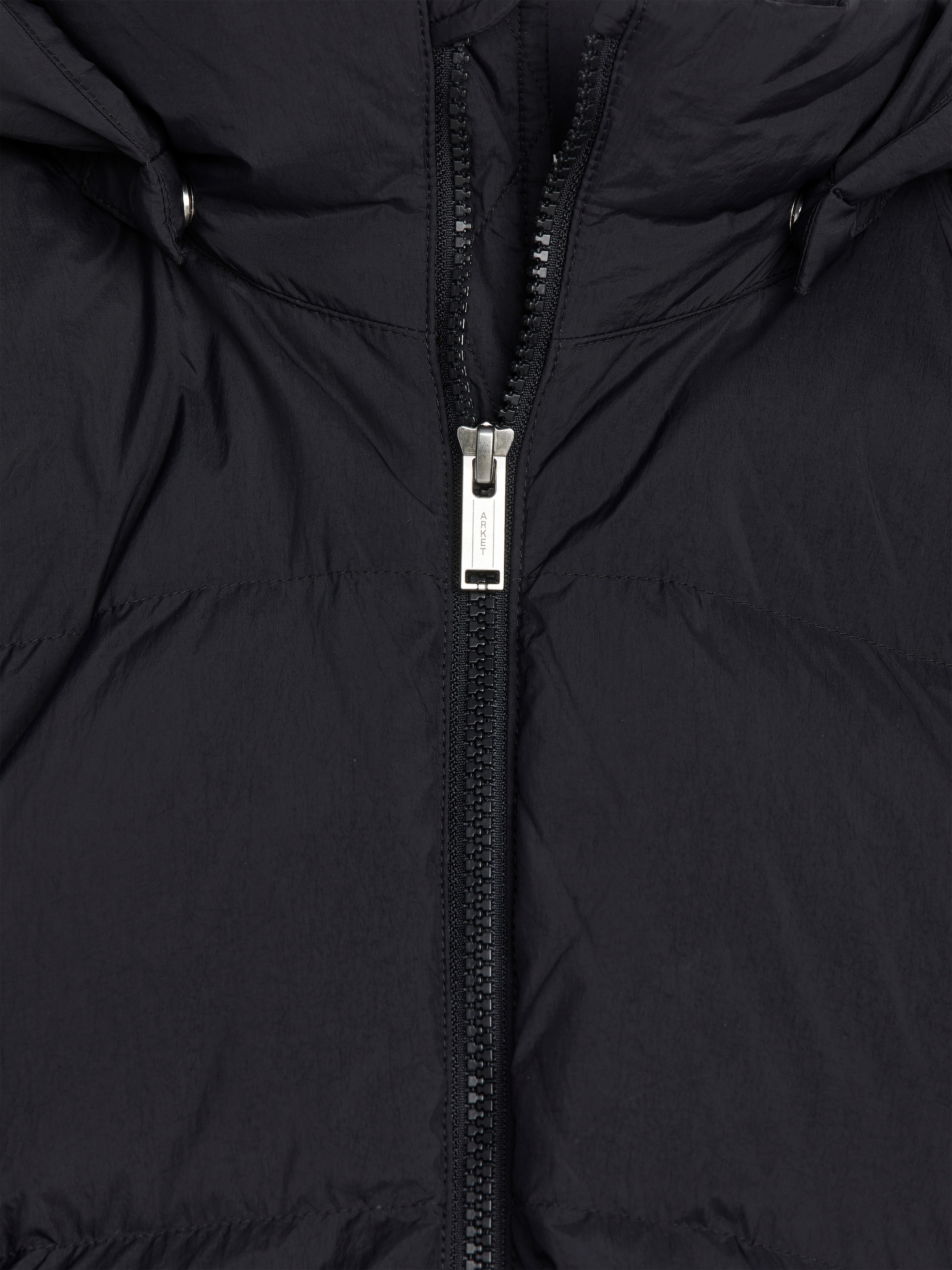Dunjacka i Upcycled Down - Svart - Regular fit - Children - StillMedia/DescriptiveDetail - 2