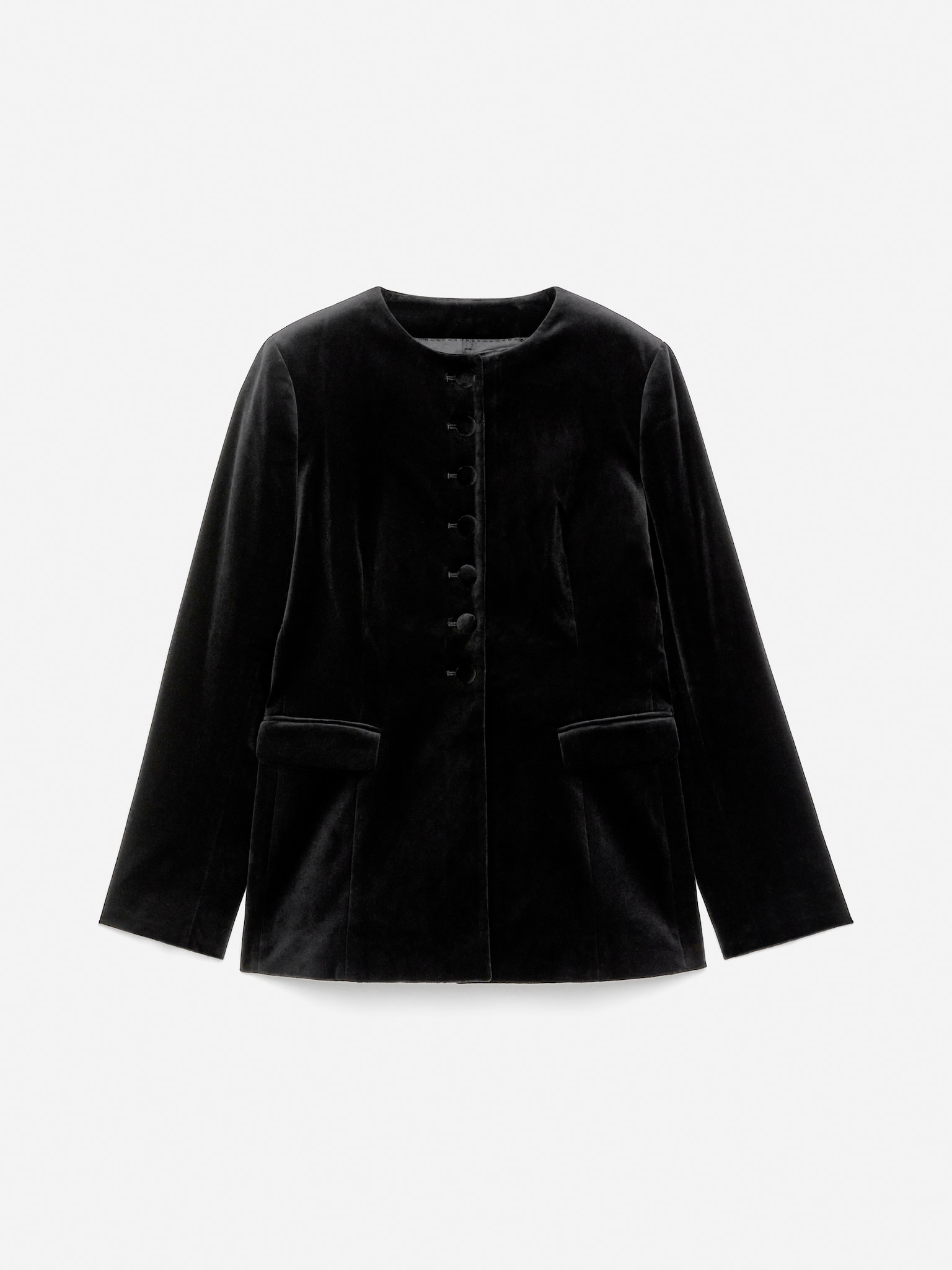 Blazer en velours - Noir - 2