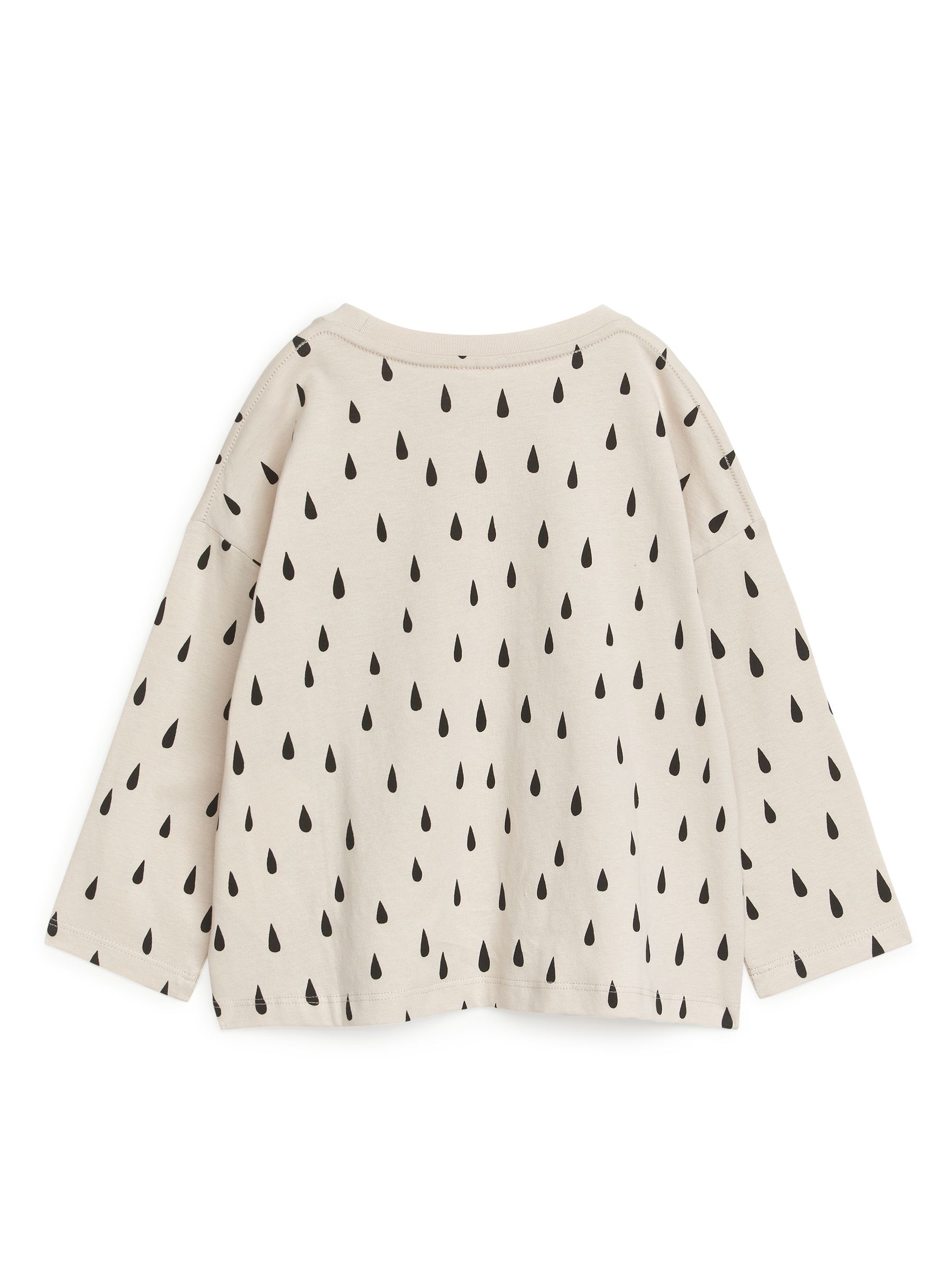 Top de punto de manga larga - Beige/Black - Corte relajado - Children - StillMedia/DescriptiveStillLife - 2