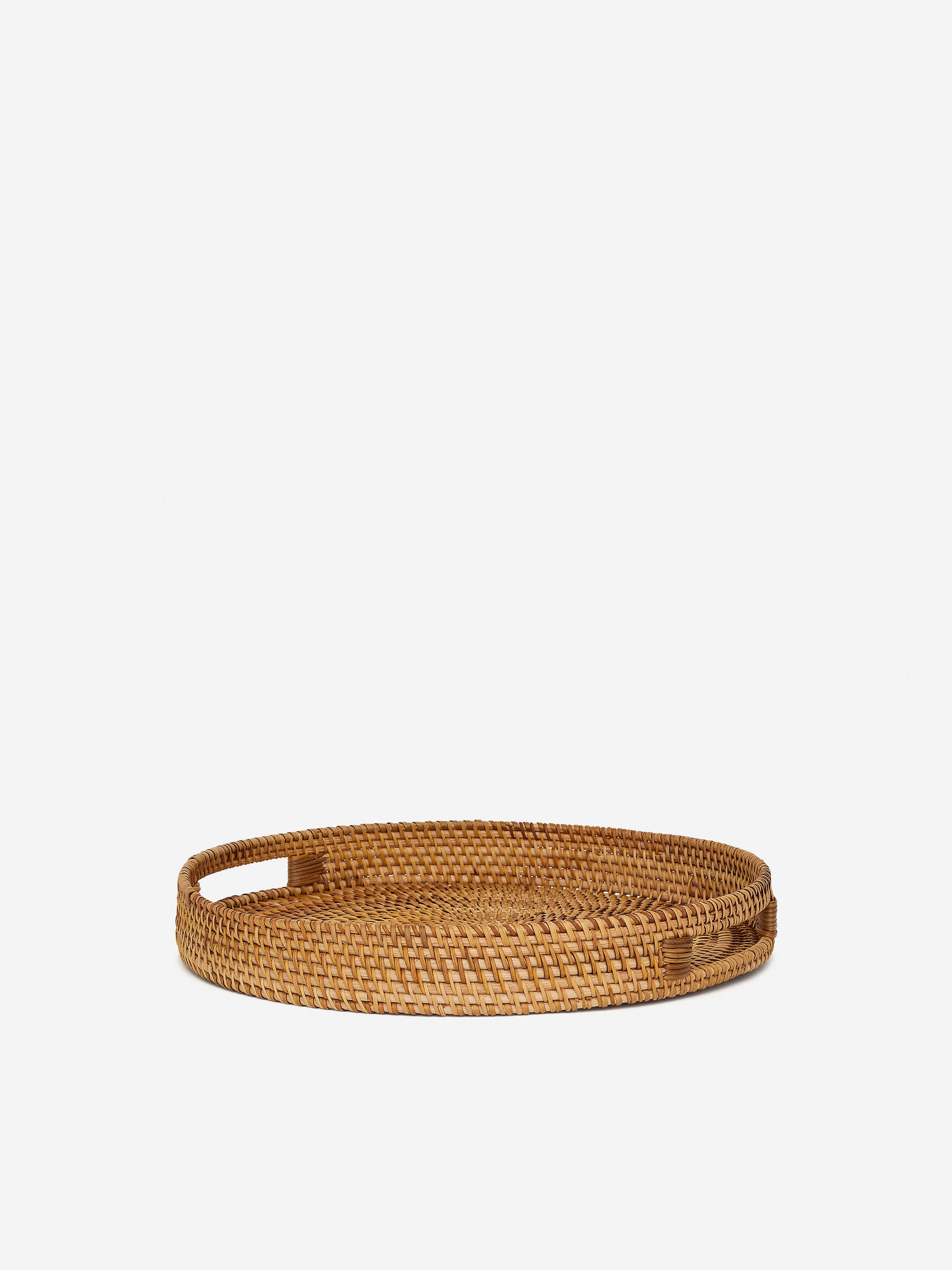 Rattan Tray 40 cm-#D0C2AA-15853