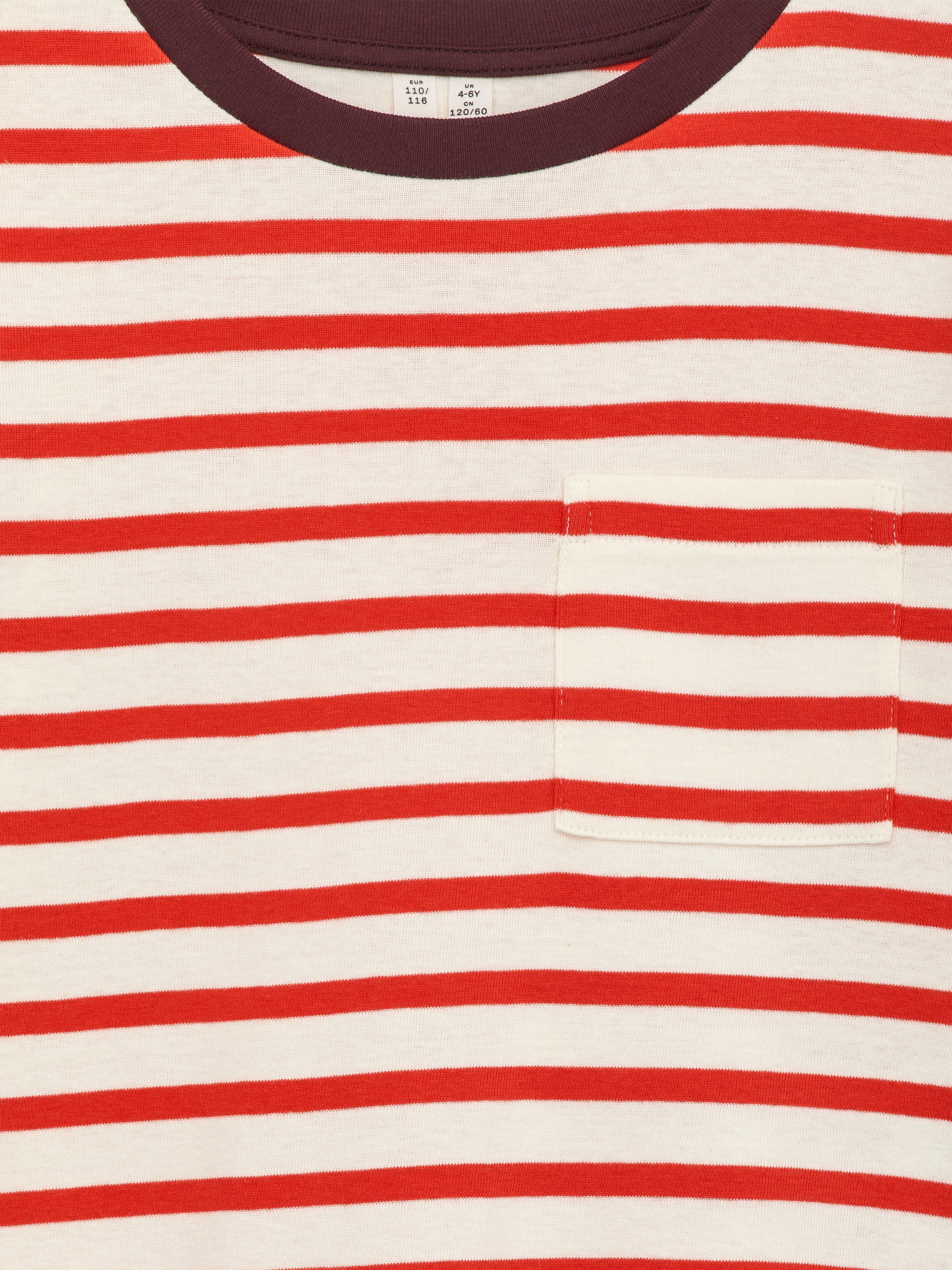 Grotere afbeelding bekijken: Long-Sleeved T-Shirt - Gebroken wit/rood - KINDEREN | H&M BE 3