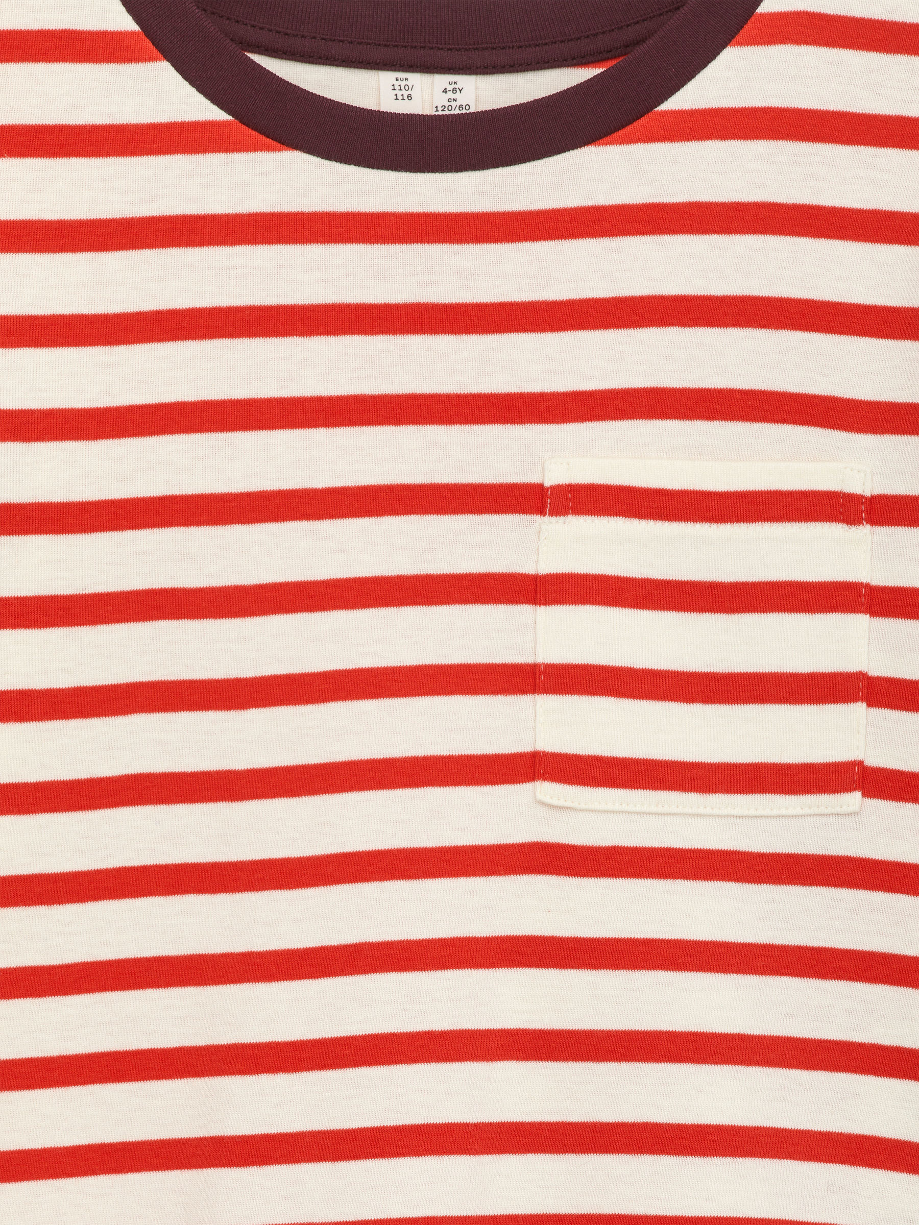 Long-Sleeved T-Shirt - Off White/Red - Regular fit - Children - StillMedia/DescriptiveDetail - 3