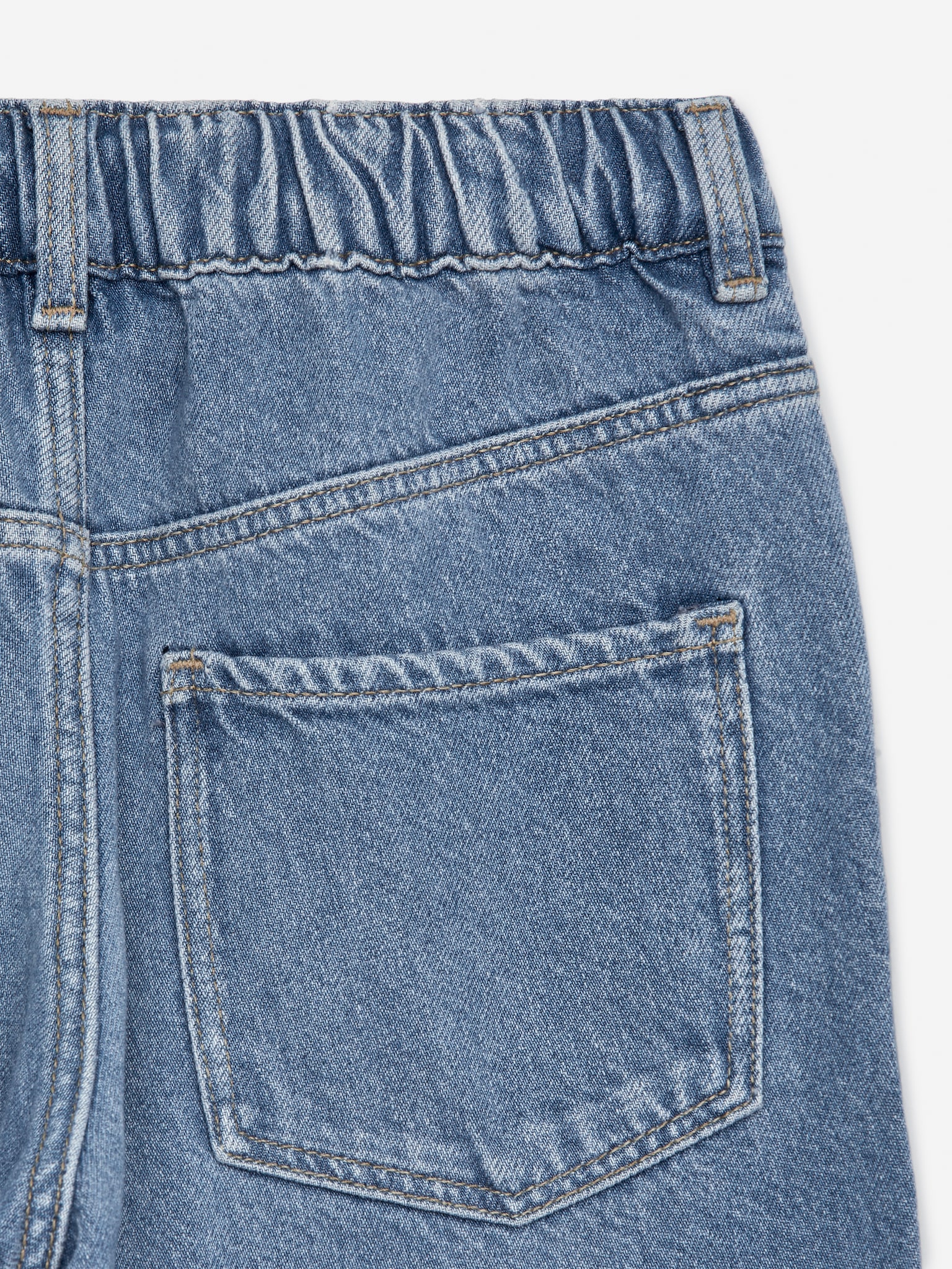 Pull-on-Jeans - Blau/Mittelblau - 3