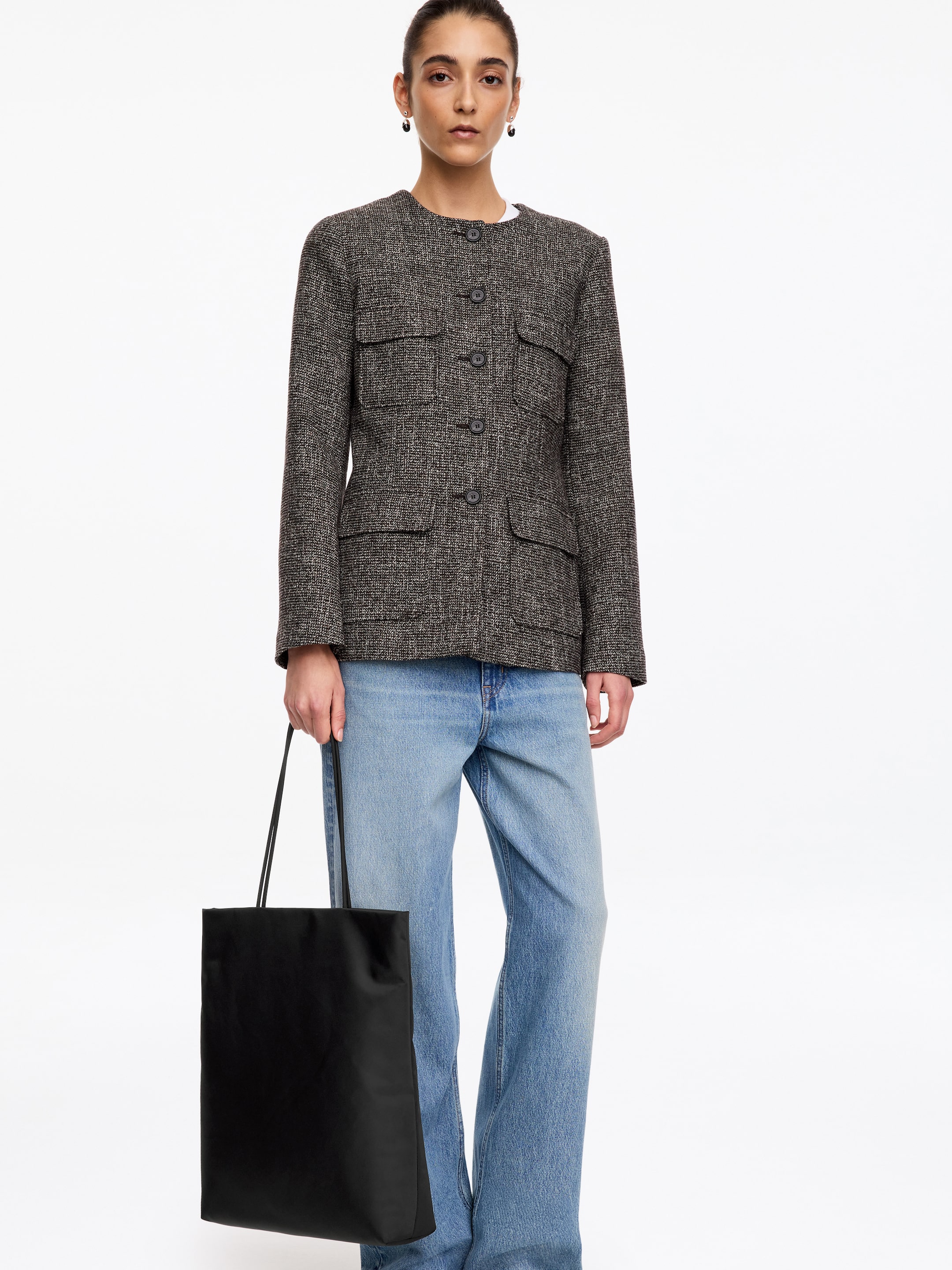 Borsa tote in nylon - Nero - women - StillMedia/Lookbook - 3
