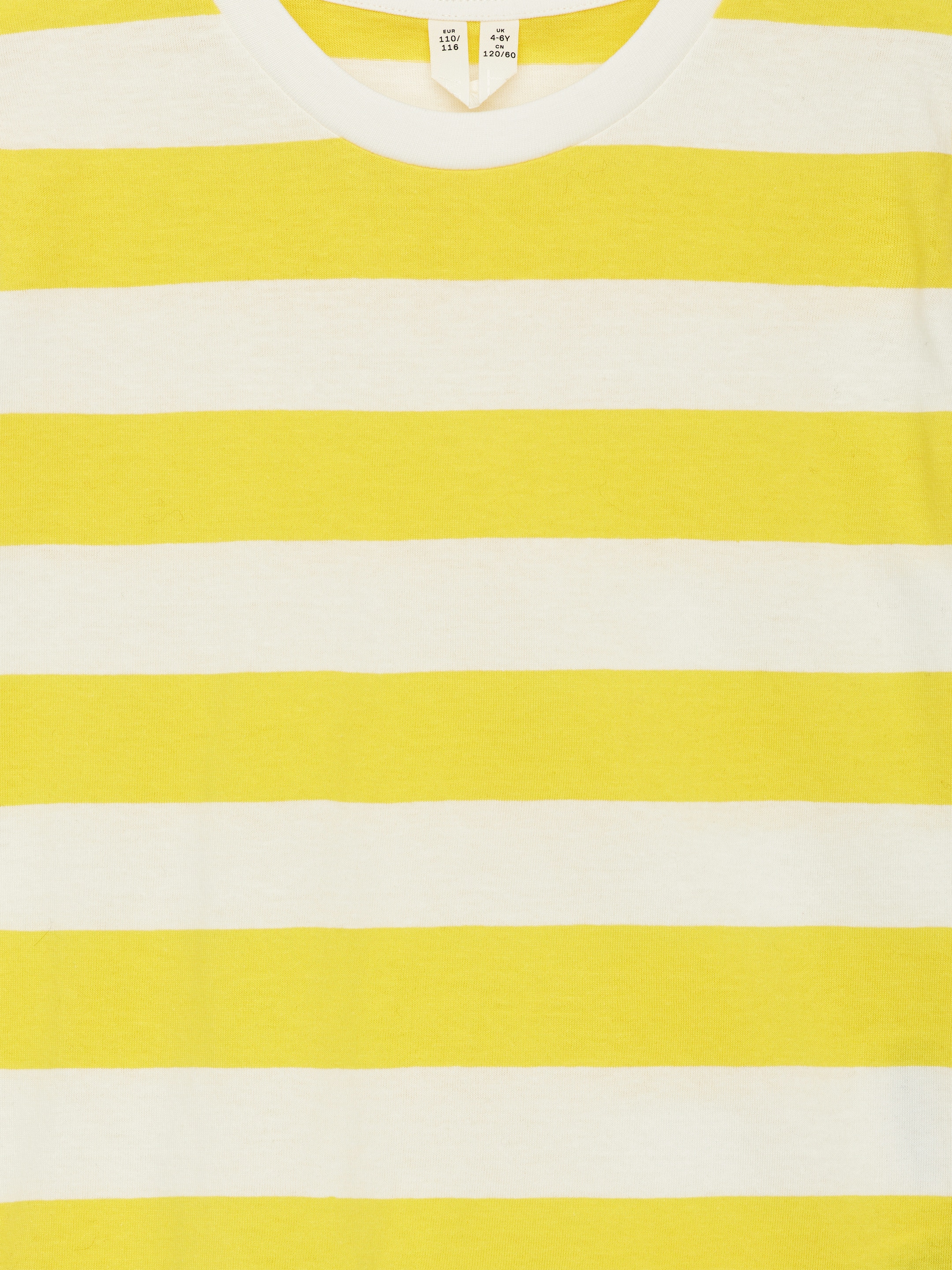 Stripe T-Shirt - Yellow/White - Regular fit - Children - StillMedia/DescriptiveDetail - 1