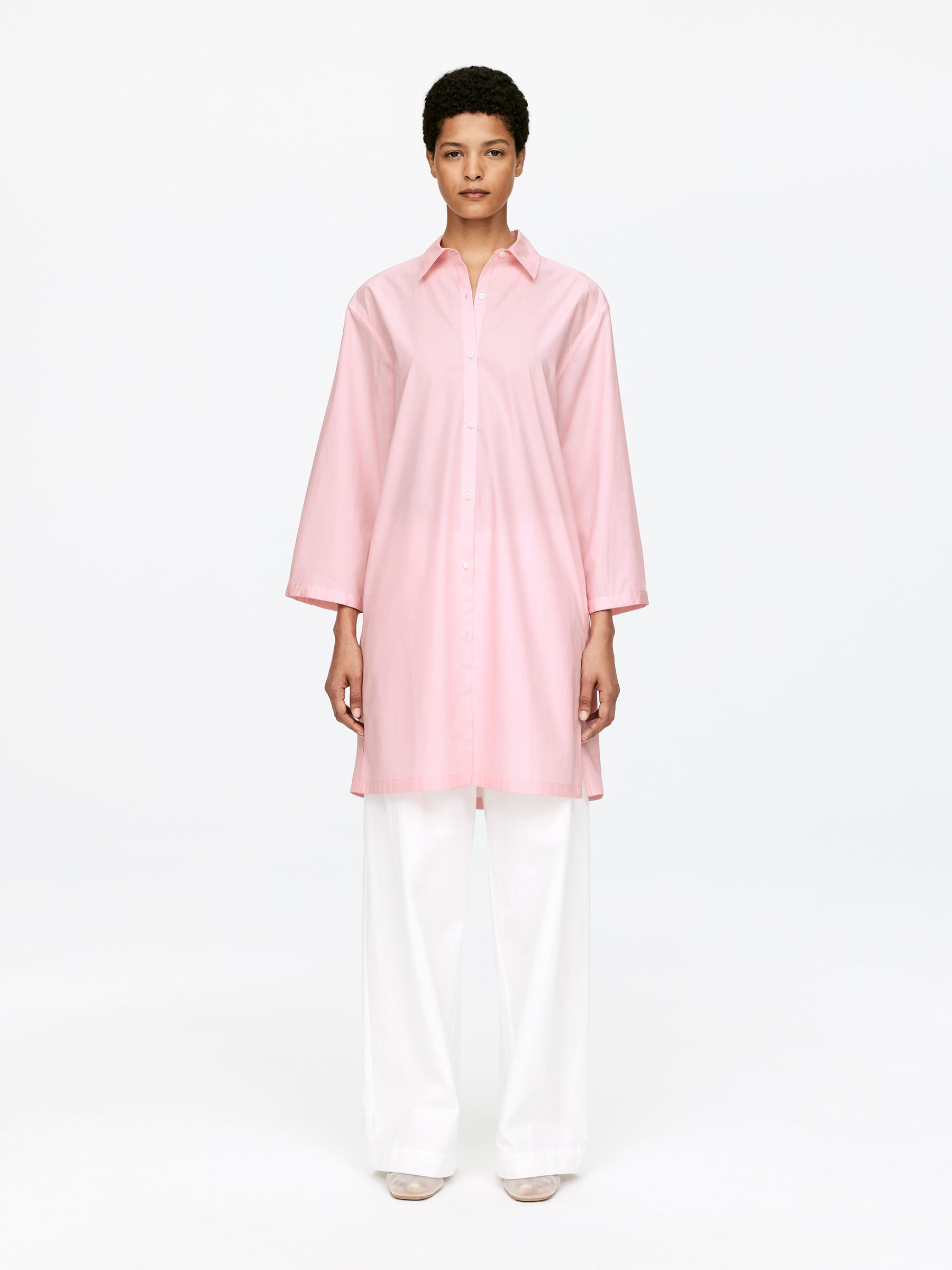Shirt Dress - Pink - Regular fit - Women - StillMedia/Lookbook - 5