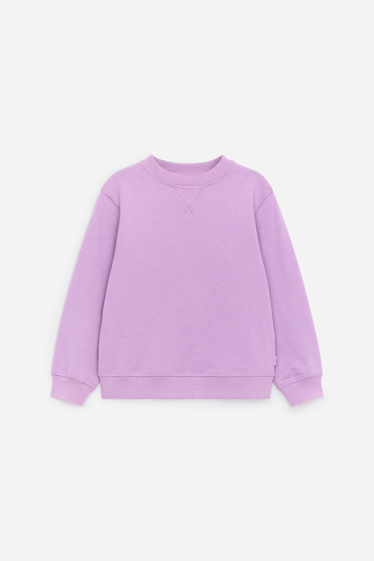 Sweatshirt i fransk frotté - Syrenfarvet/Rød/Mørkeblå/Bordeaux/Gråmeleret/Himmelblå/Orange/Bær/Syren/Mørkegrøn/Orange