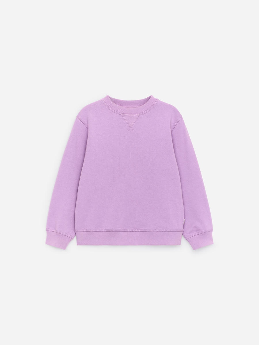 ARKET Boys  French Terry Sweatshirt Purple,  size 134/140