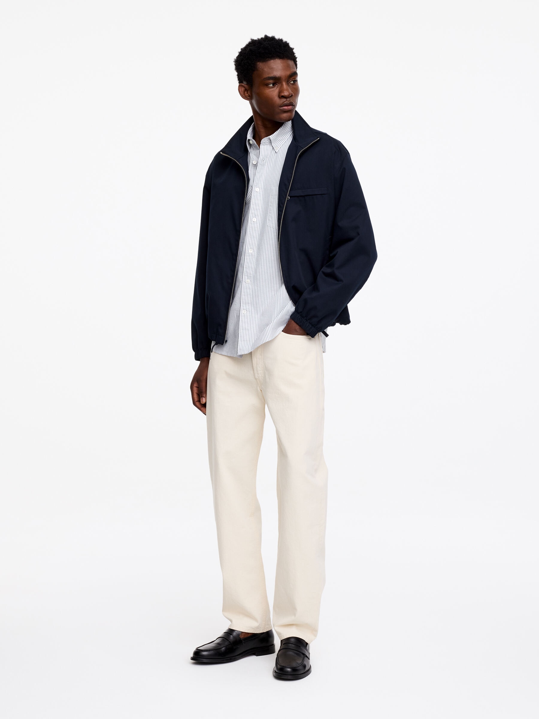 Oxford-Hemd mit normaler Passform - Salbeigrün - Regular Fit - Herren - StillMedia/Lookbook - 2