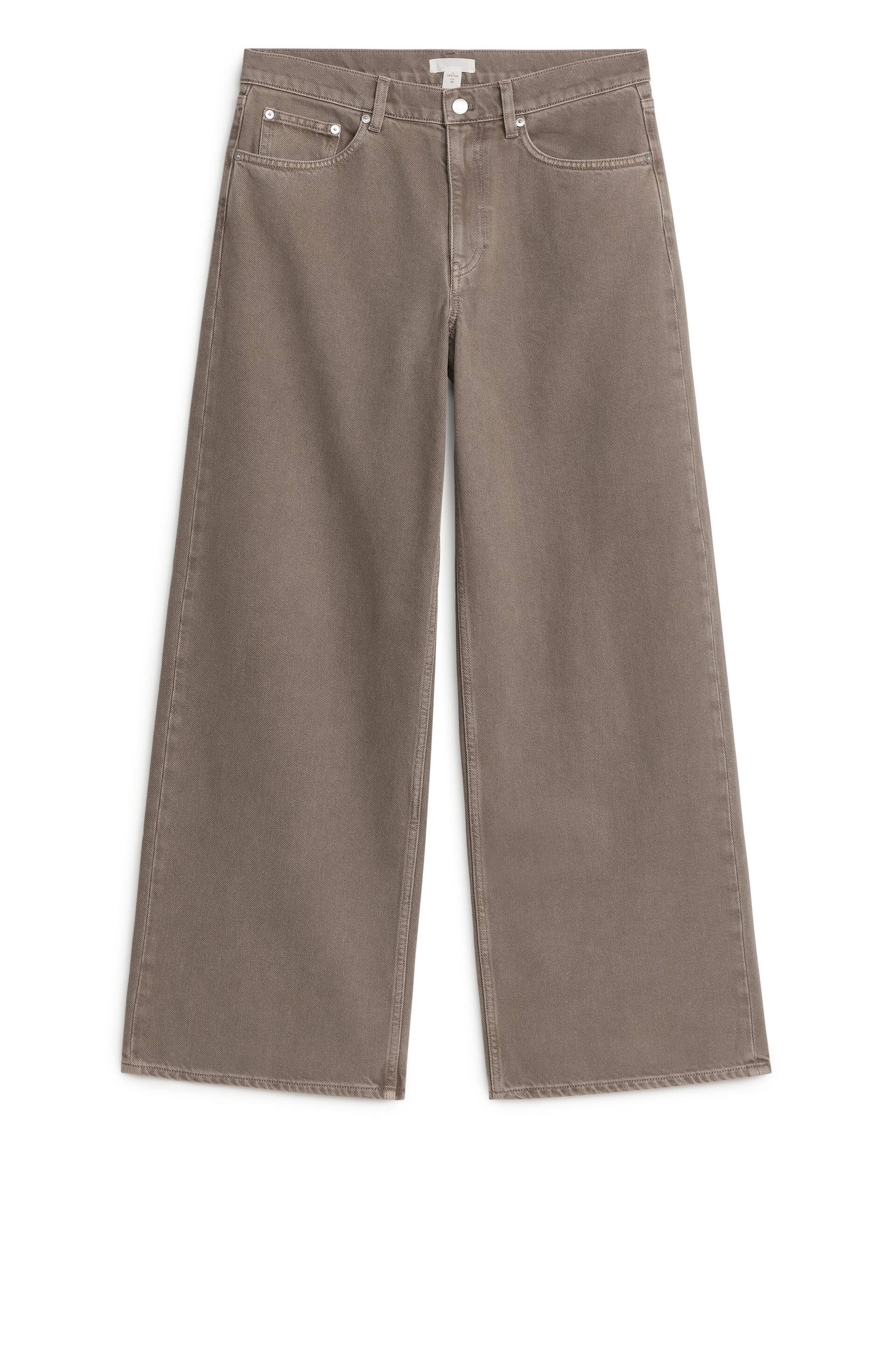 Agrandir l'image: Jean large ample CLOUD - Beige foncé - FEMME | H&M FR 1