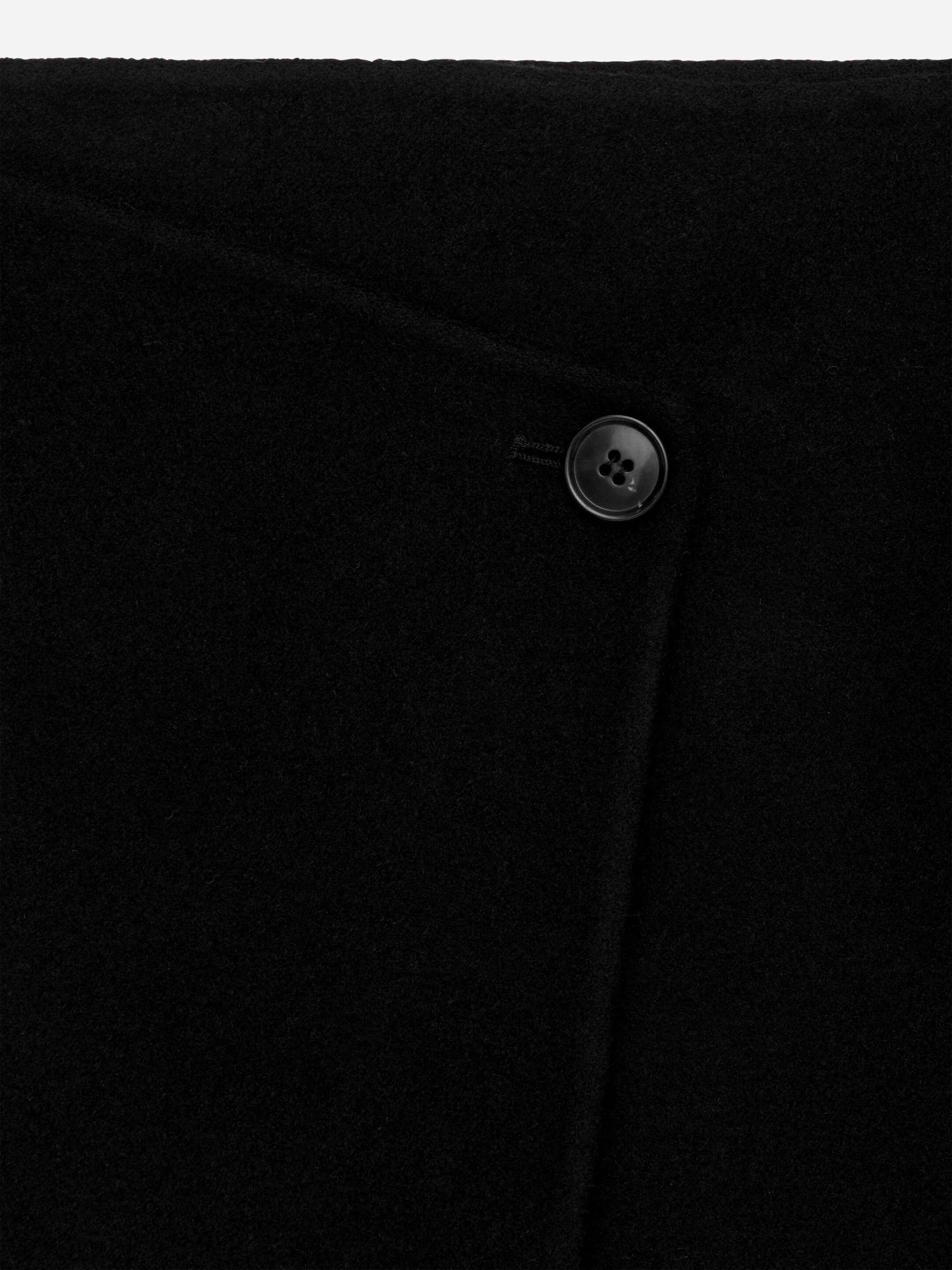 Vis større bilde: Doublé-skjørt i ullblanding - Svart - DAME | H&M NO 6