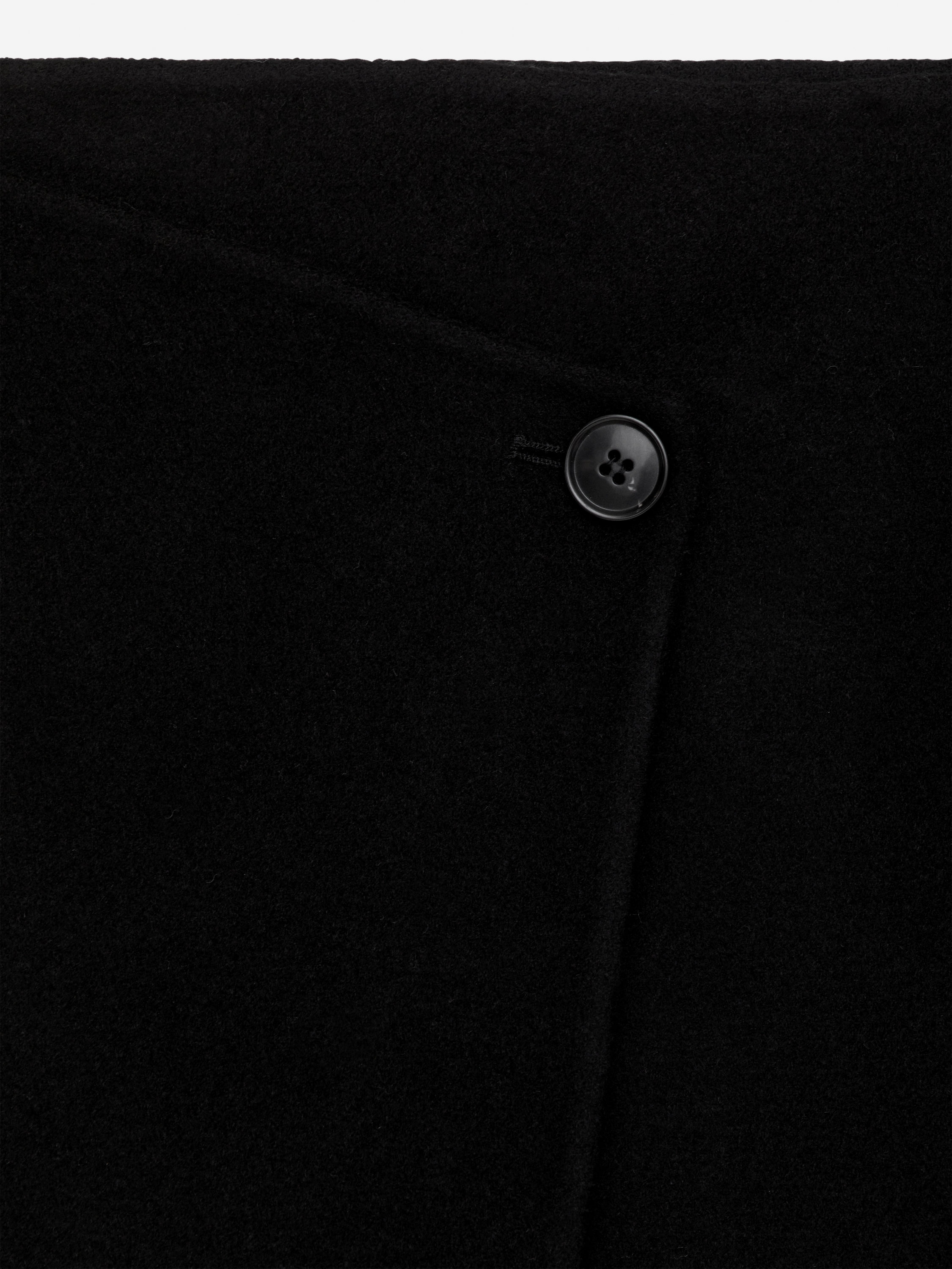 Doublé Wool-Blend Skirt - Black - Regular fit - Women - StillMedia/DescriptiveDetail - 1