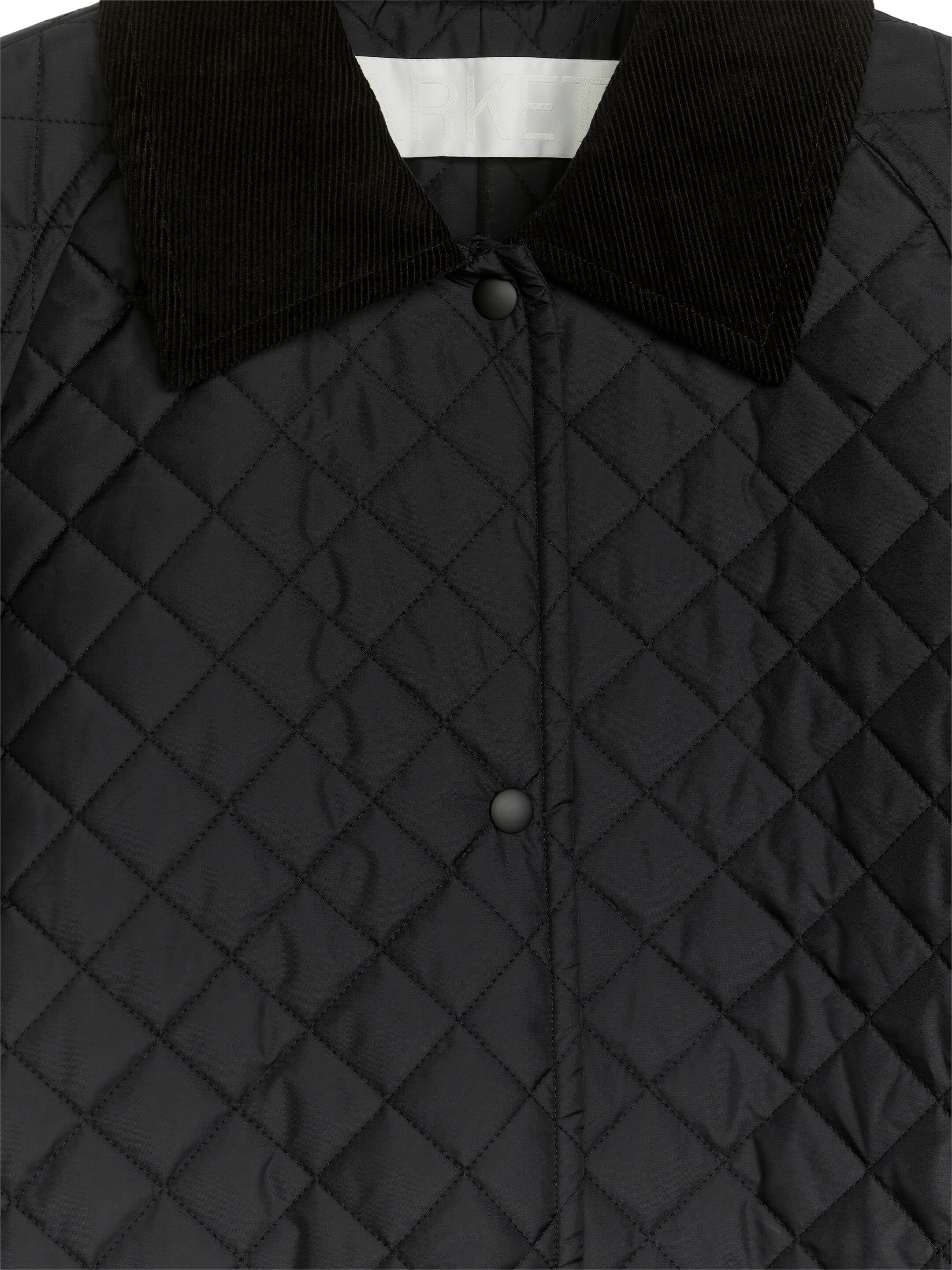 Visa större bild: Quiltad jacka - Svart - DAM | H&M SE 3
