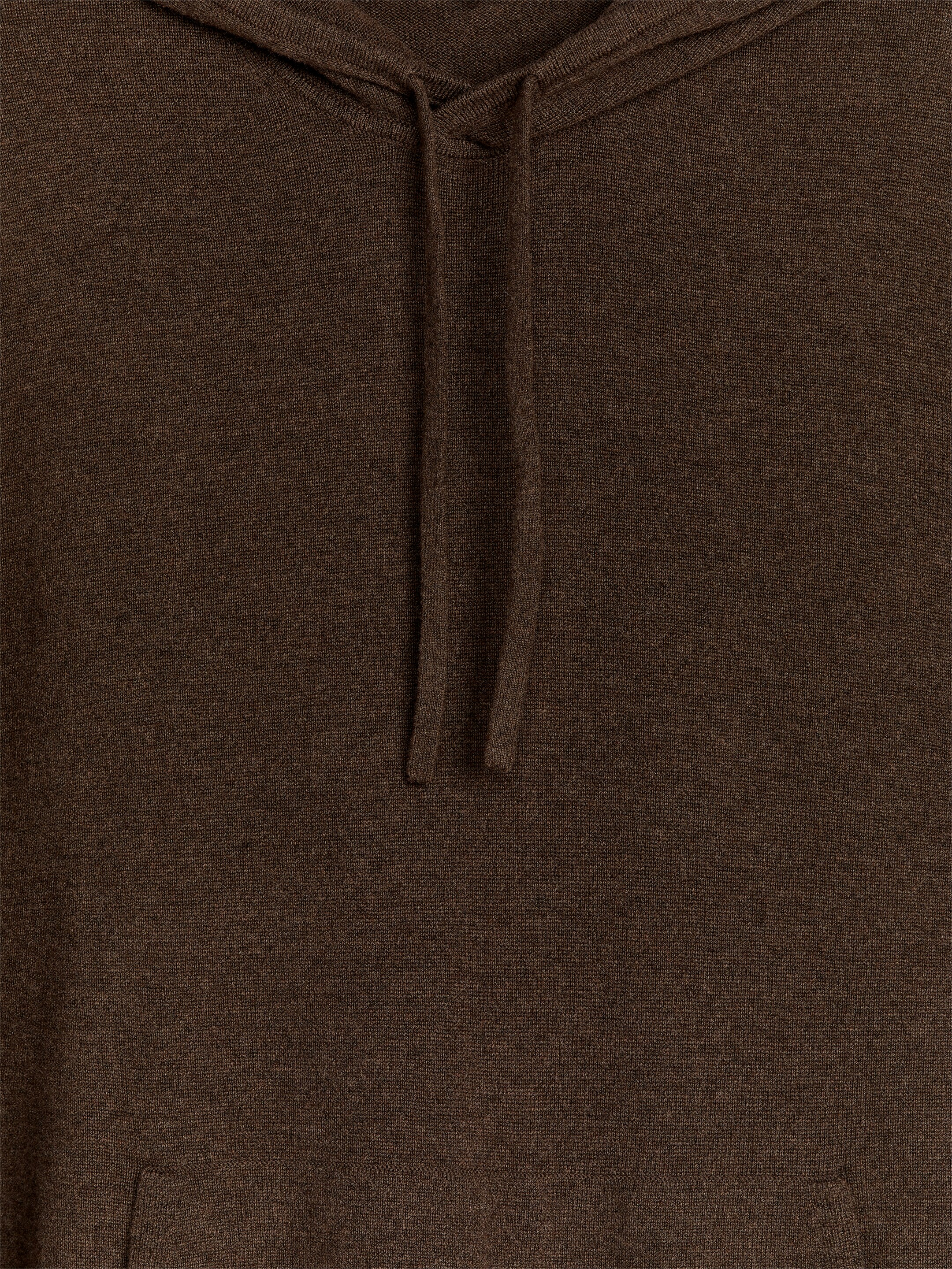 Grotere afbeelding bekijken: Hoodie van wol en kasjmier - Donkertaupe - HEREN | H&M NL 2