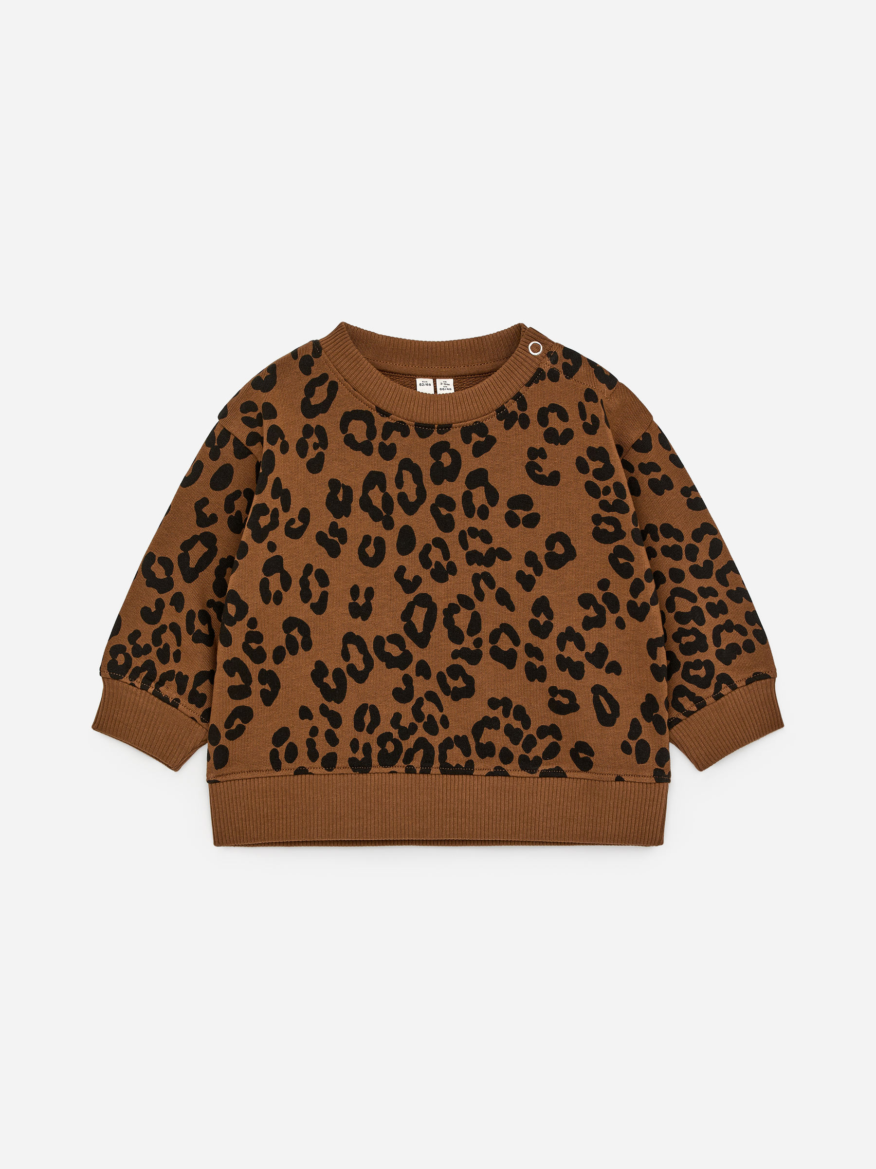 Cotton Sweatshirt-#68513C-17862