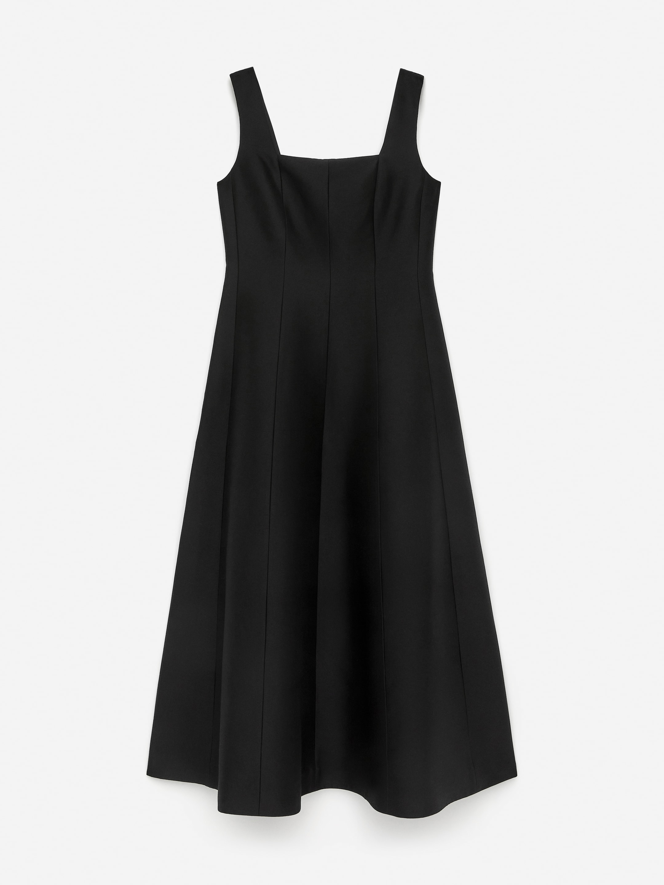 Sculptural Lyocell-Blend Dress - Black - Regular fit - Women - StillMedia/DescriptiveStillLife - 2