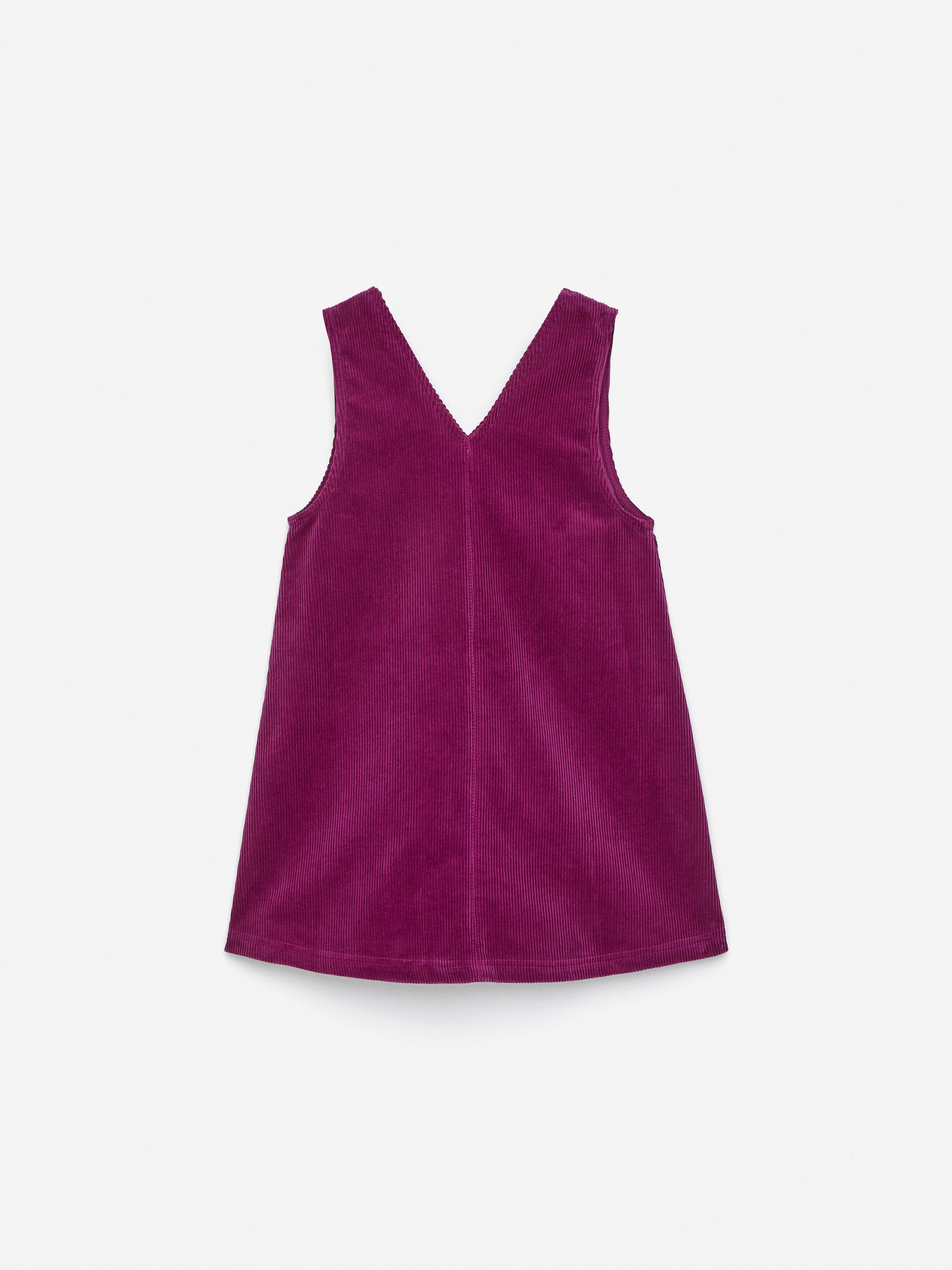 Vezi imaginea mai mare: Rochie din catifea reiată - Fructe de pădure - COPII | H&M RO 2