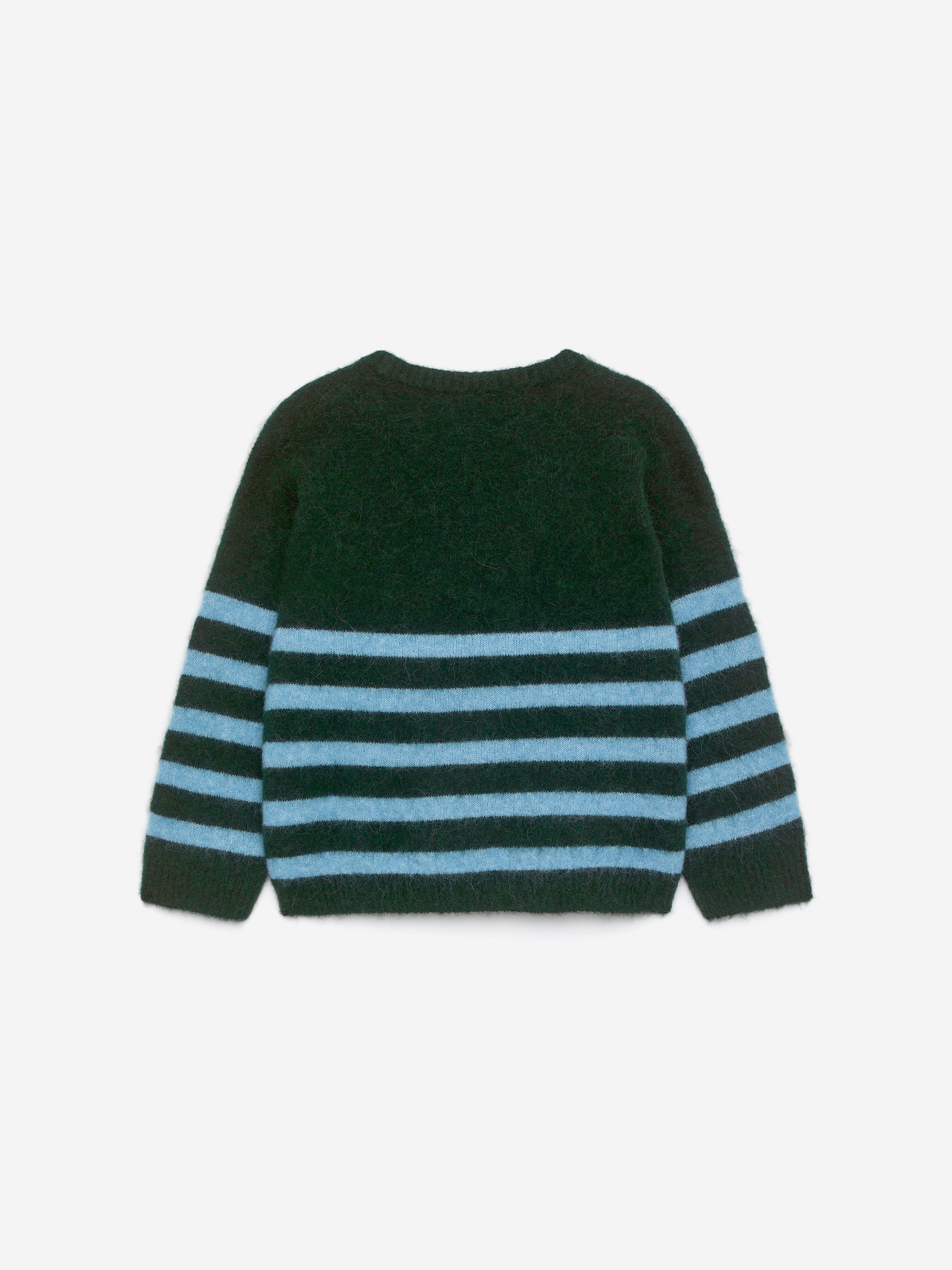 Alpaca-Wool Blend Jumper - Green/Turquoise - Relaxed fit - Children - StillMedia/DescriptiveStillLife - 2