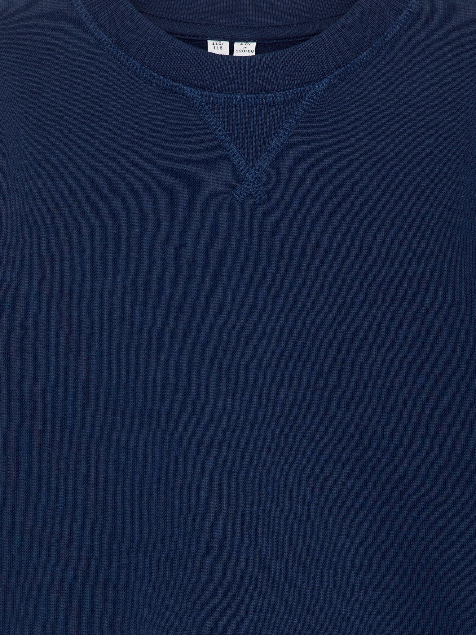French Terry Sweatshirt - Dark Blue/Berry/Sky Blue/Dark Green/Lilac Pink/Grey Melange/Orange - 3