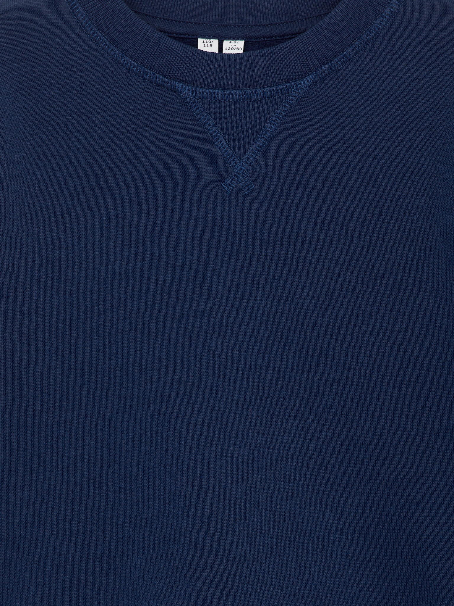 Sweat en tissu éponge - Bleu foncé/Bleu ciel/Orange/Vert foncé/Rose lilas/Couleur baie/Gris chiné - 3